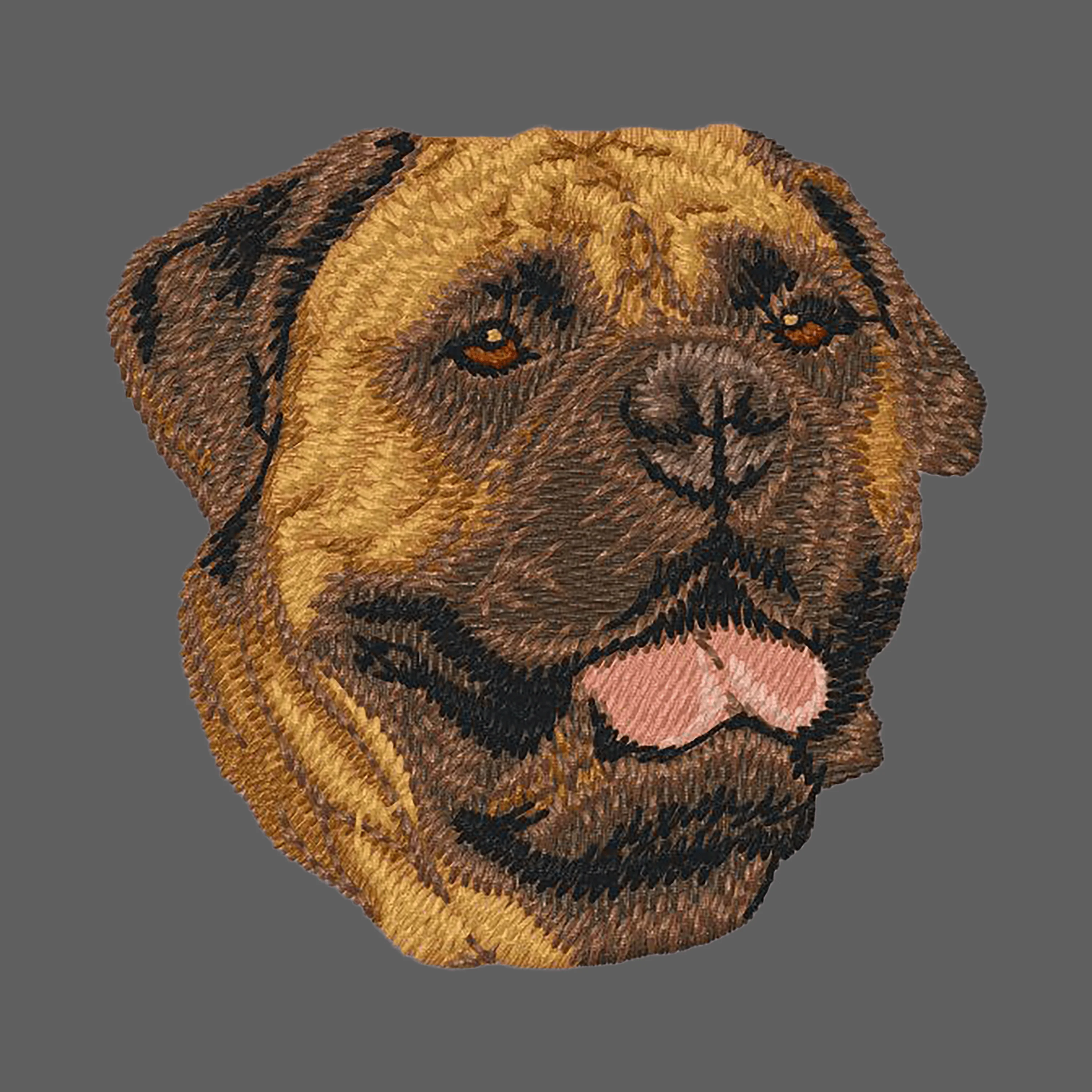 Bullmastiff Embroidered Women's Fleece Jacket - Image 2