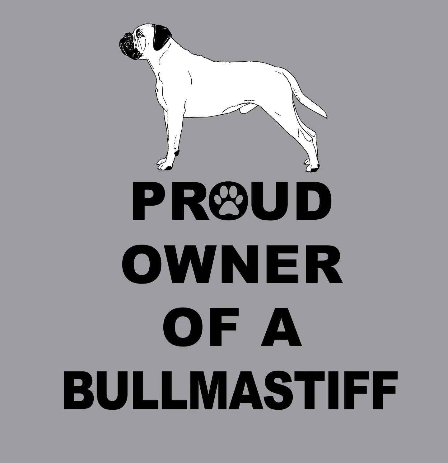 Bullmastiff Proud Owner - Women's V-Neck T-Shirt - Image 2