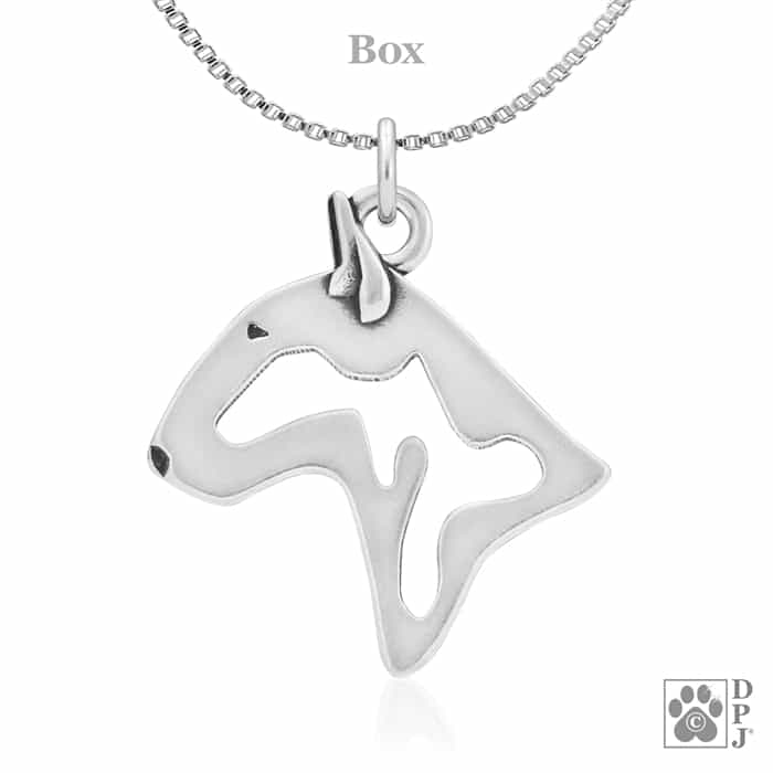 Bull Terrier, Head. Pendant - Image 2
