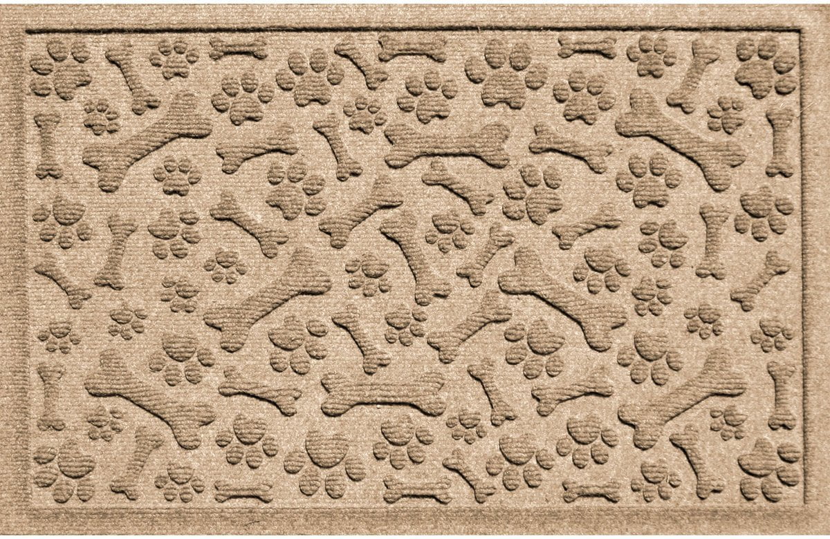 Bungalow Flooring Waterhog Paws & Bones Dog Dinner Mat - Image 2