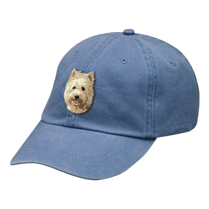 Cairn Terrier Embroidered Baseball Cap - Image 5