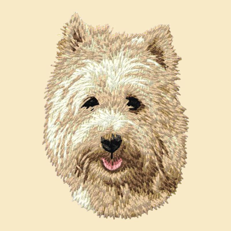 Cairn Terrier Embroidered Tote - Image 4