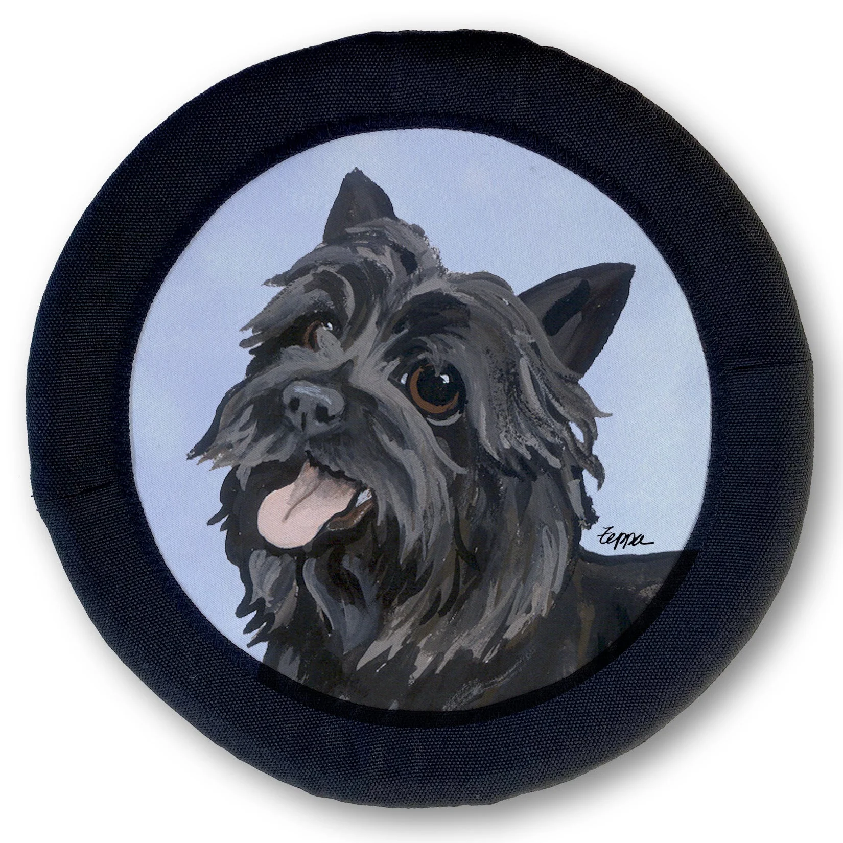 Cairn Terrier FOTOFRISBY Flying Dog Disc Toy - Image 2