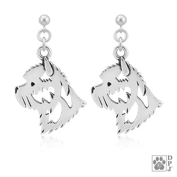 Cairn Terrier, Head, Earring - Image 2