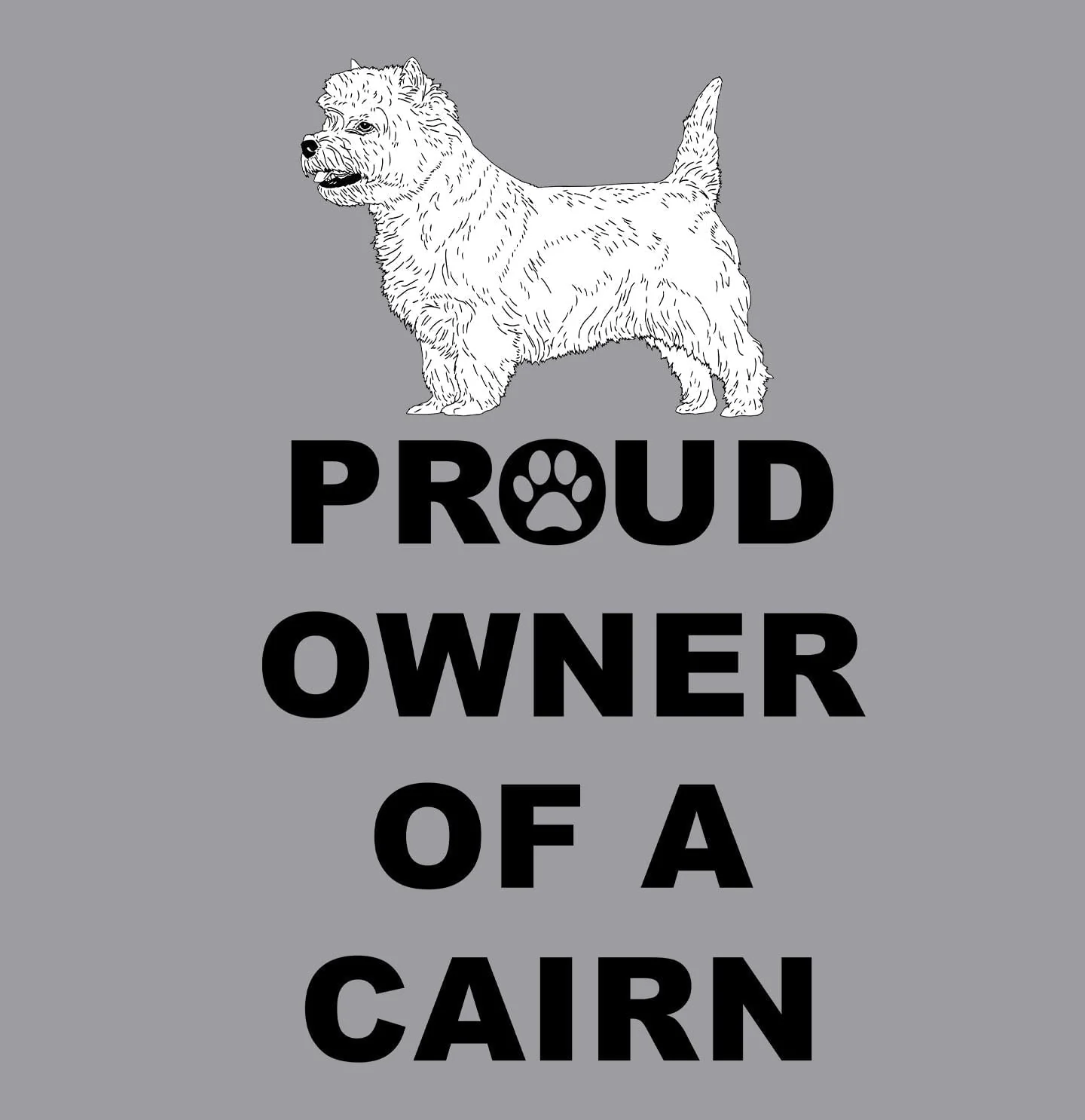 Cairn Terrier Proud Owner - Women's V-Neck T-Shirt - Image 2