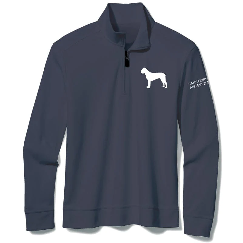 Cane Corso Embroidered AKC Quarter Zip