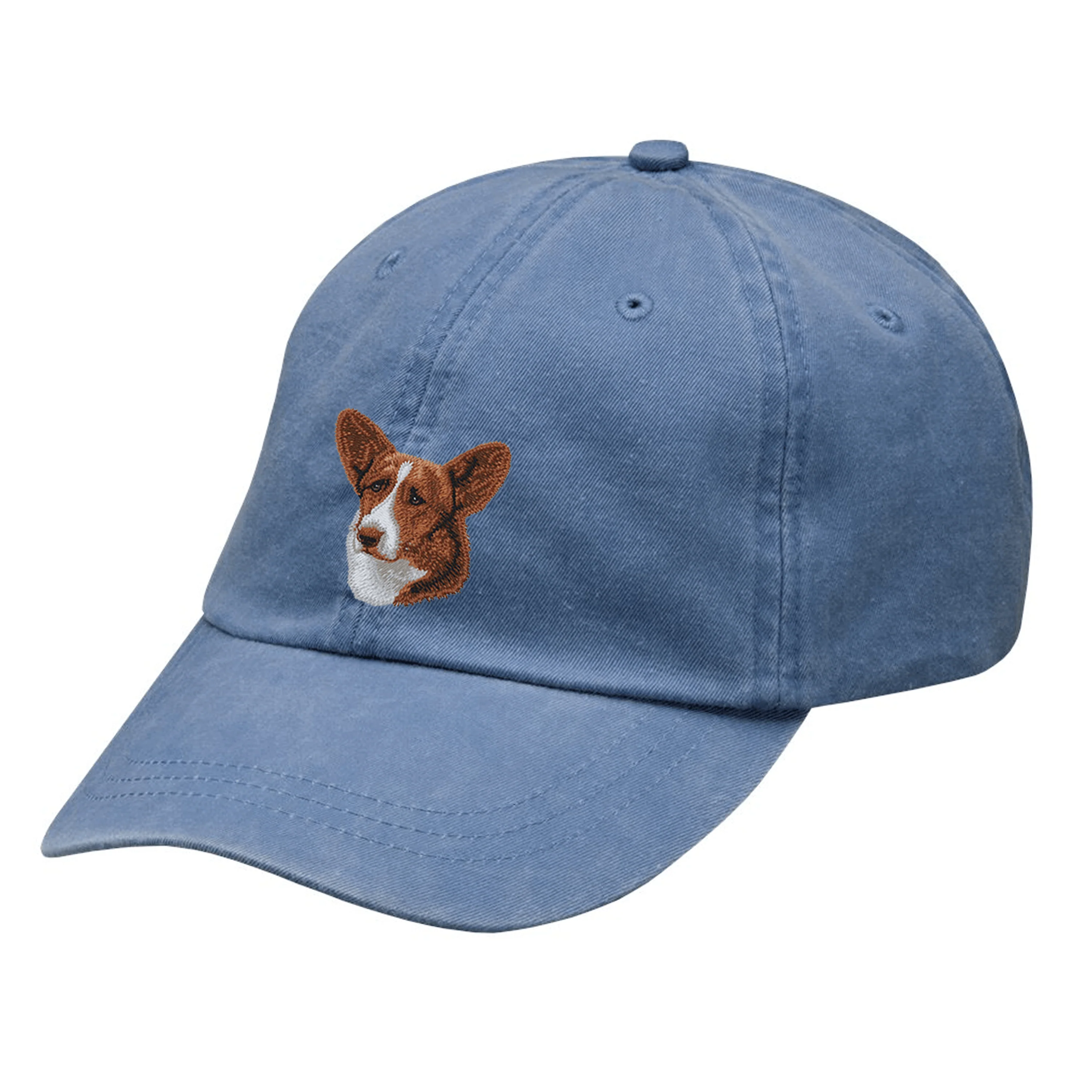 Cardigan Welsh Corgi Embroidered Baseball Cap - Image 2