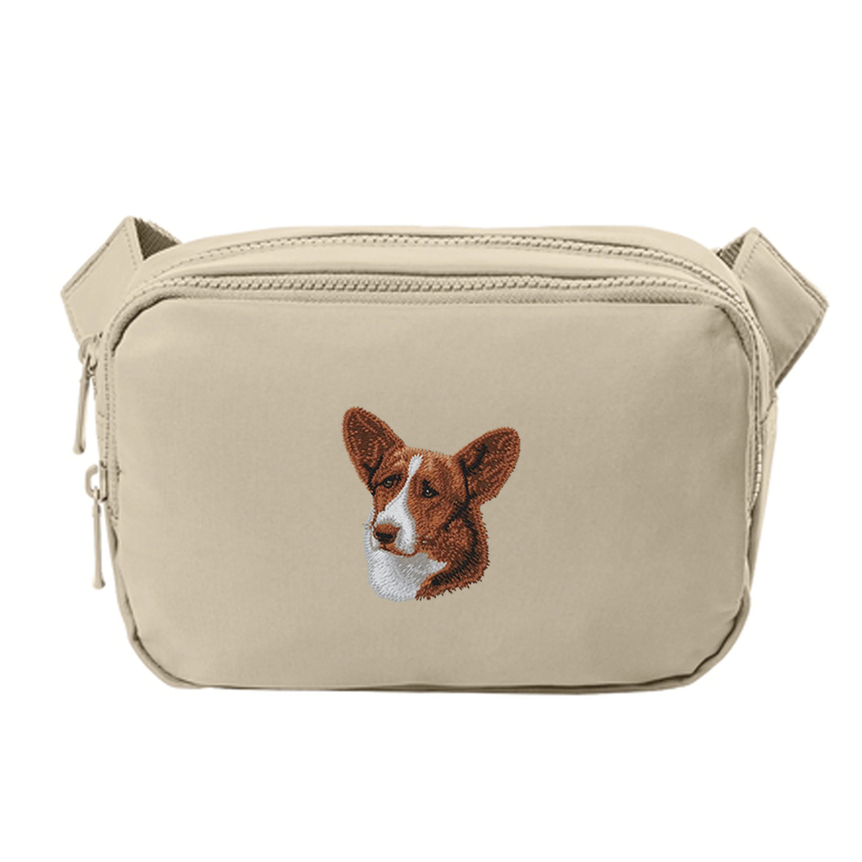 Cardigan Welsh Corgi Embroidered Crossbody Bag - Image 3