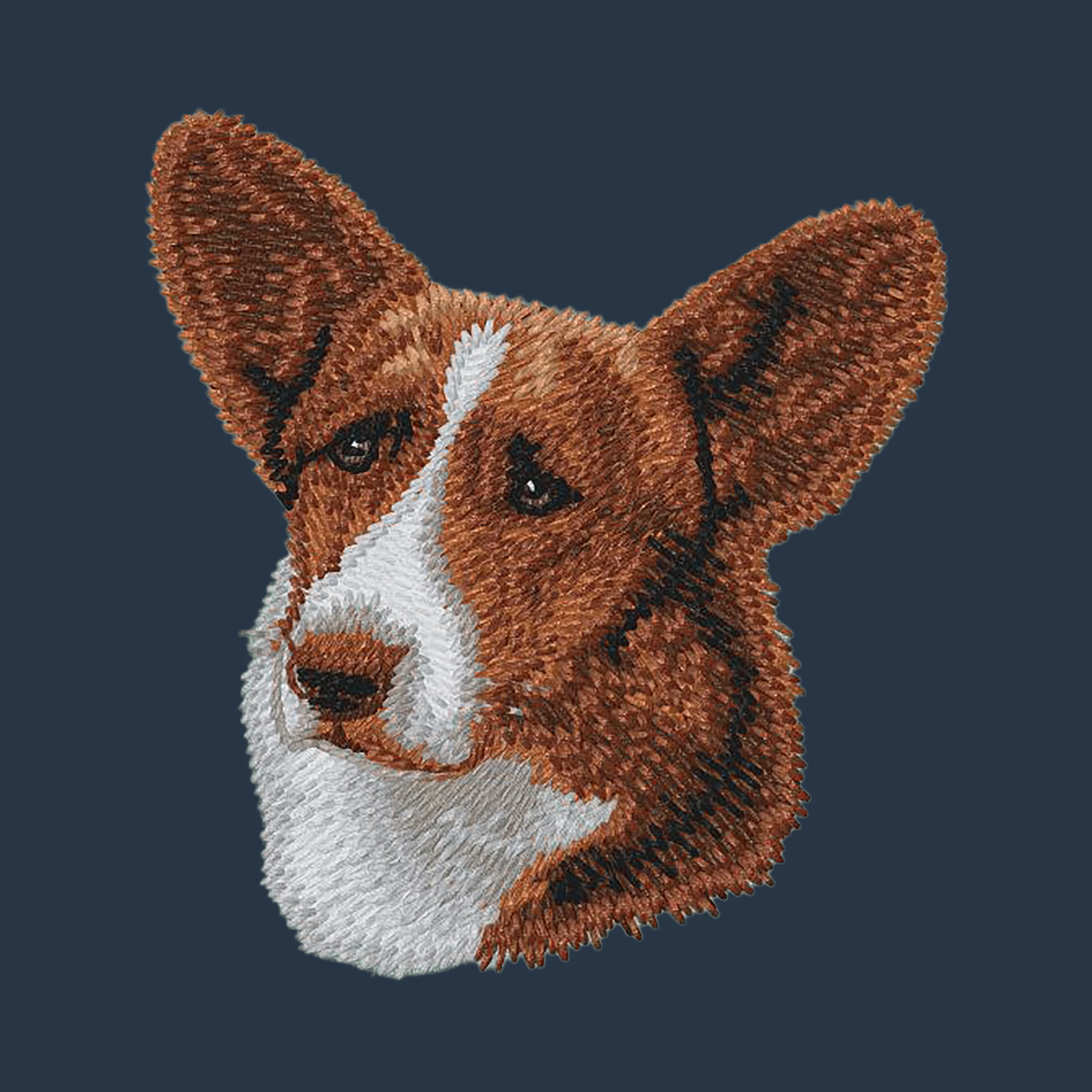 Cardigan Welsh Corgi Embroidered Wearable Blanket - Image 4