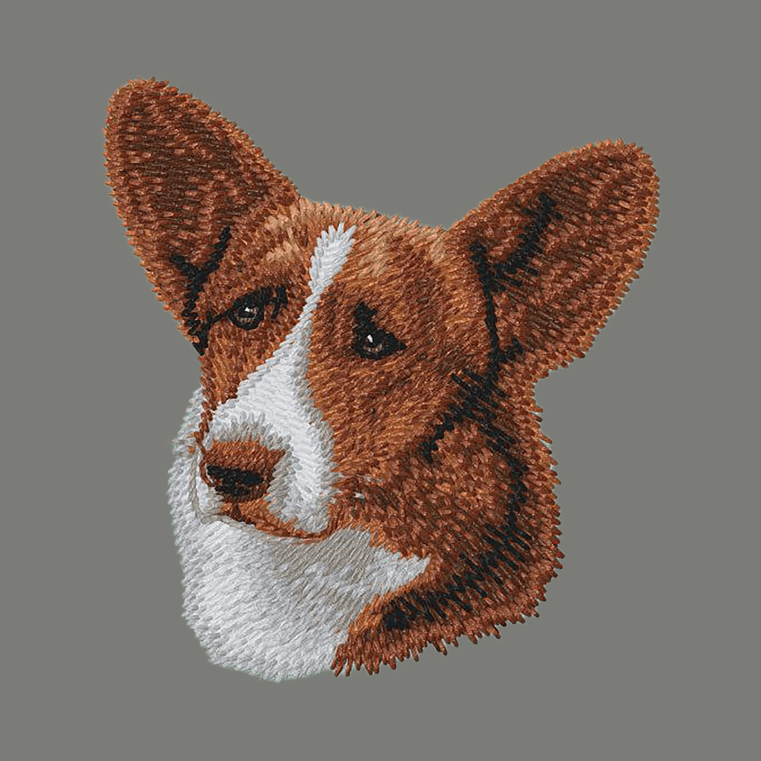 Cardigan Welsh Corgi Embroidered Wearable Blanket - Image 6