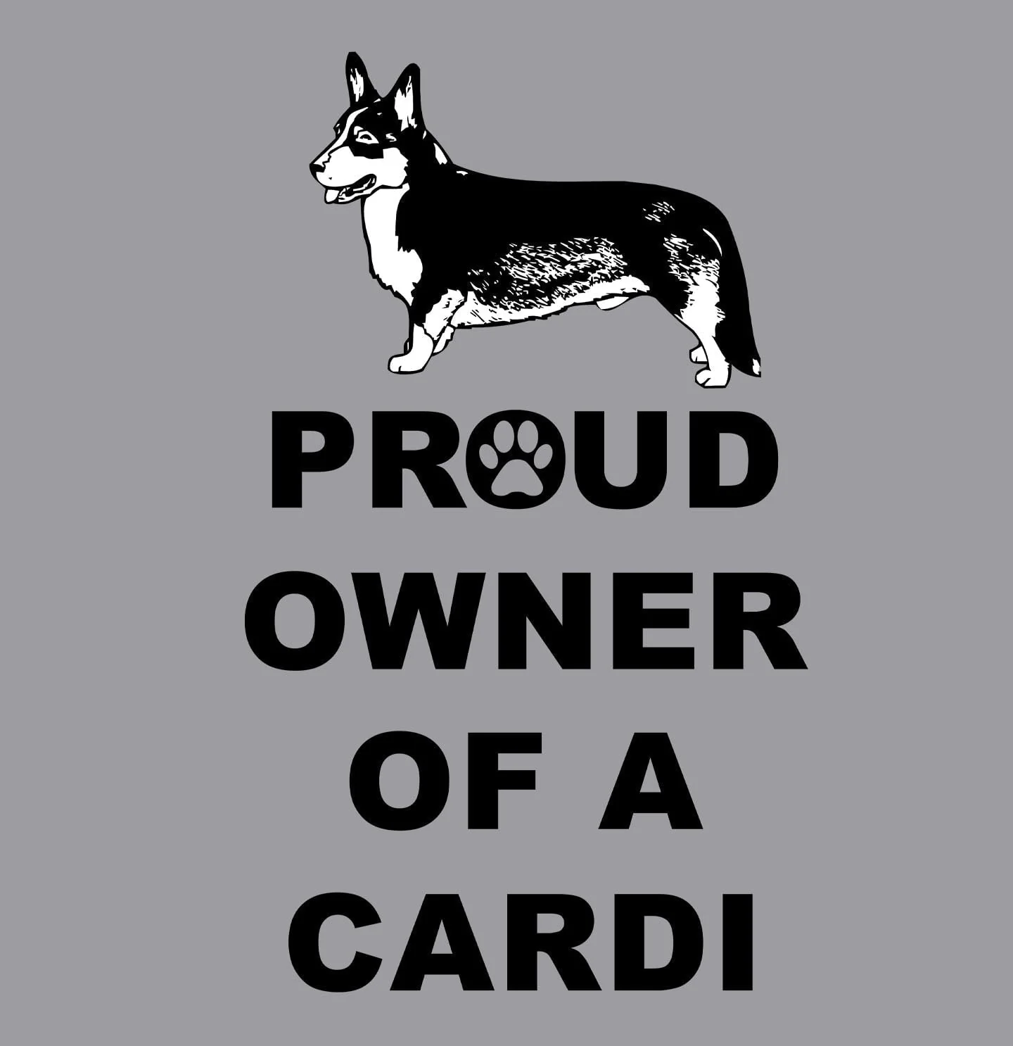 Cardigan Welsh Corgi Proud Owner - Women's V-Neck T-Shirt - Image 2