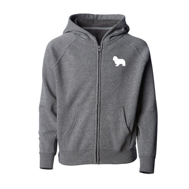Cavalier King Charles Spaniel Children's Full Zip Sweatshirt - Image 3
