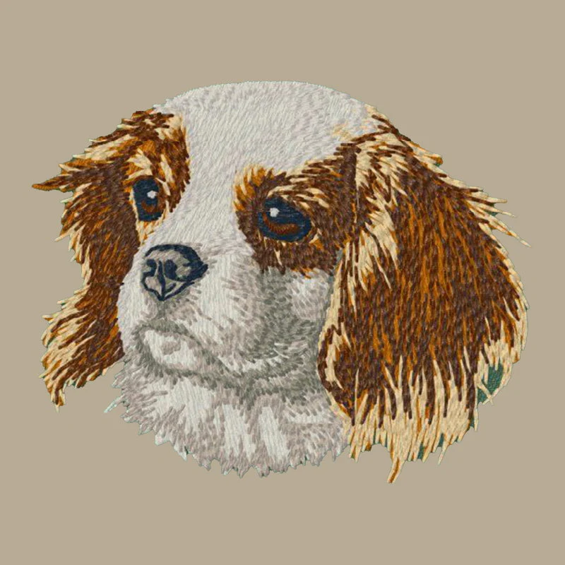 Cavalier King Charles Spaniel Embroidered Crossbody Bag - Image 8