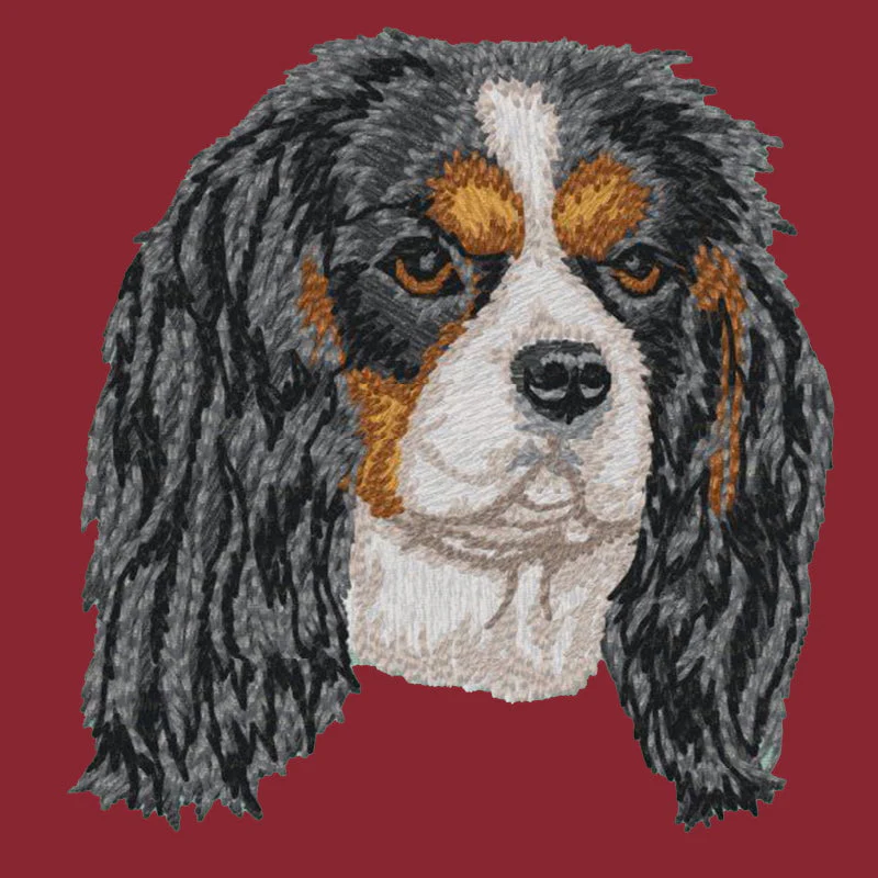 Cavalier King Charles Spaniel Embroidered Wearable Blanket - Image 32