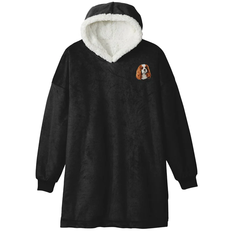 Cavalier King Charles Spaniel Embroidered Wearable Blanket - Image 9