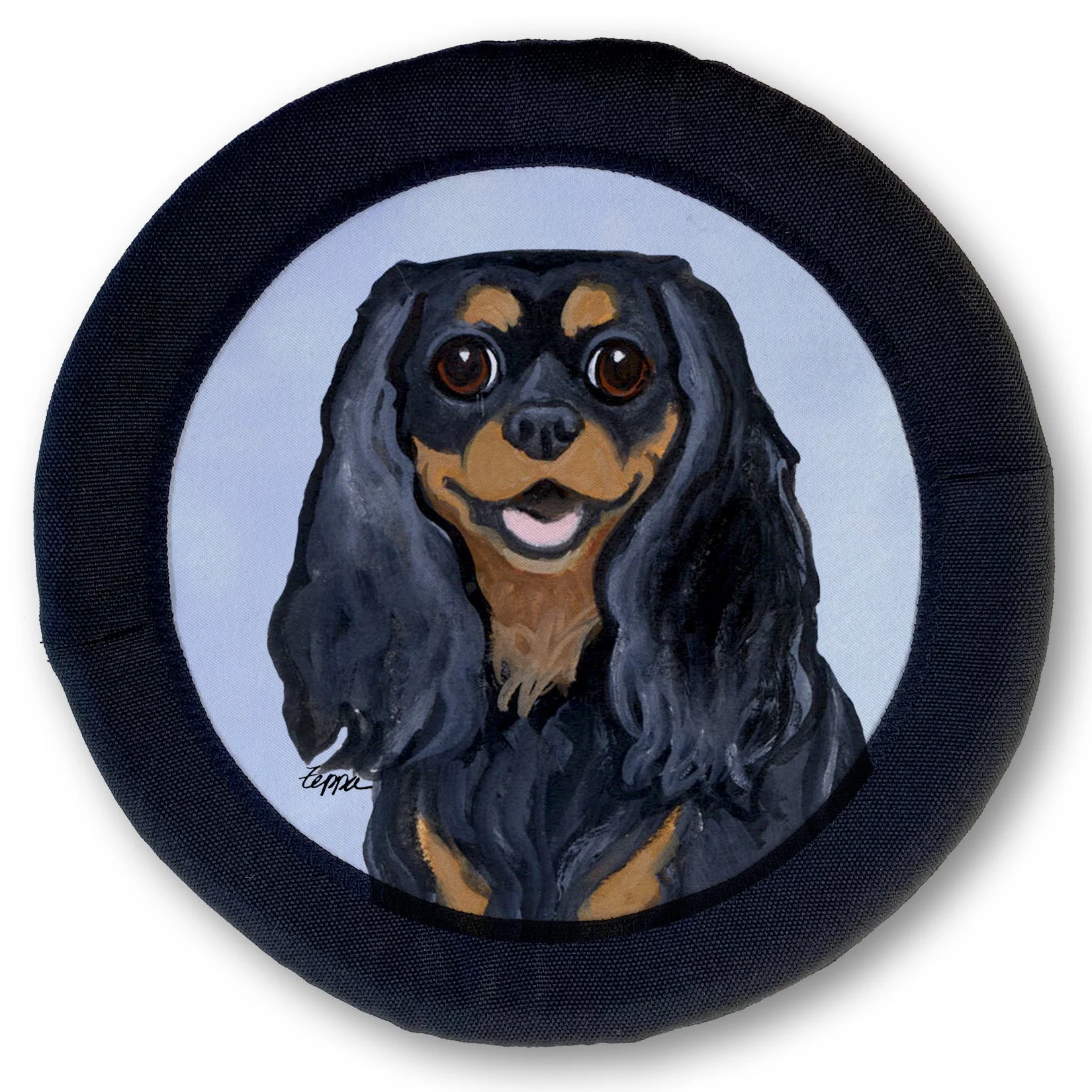 Cavalier King Charles Spaniel FOTOFRISBY Flying Dog Disc Toy - Image 2