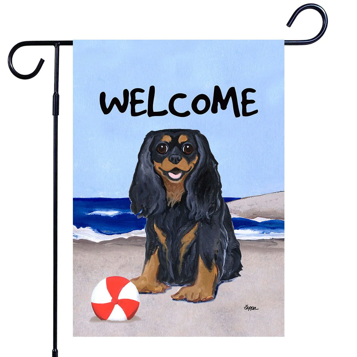 Cavalier King Charles Spaniel Garden Flag - Image 2