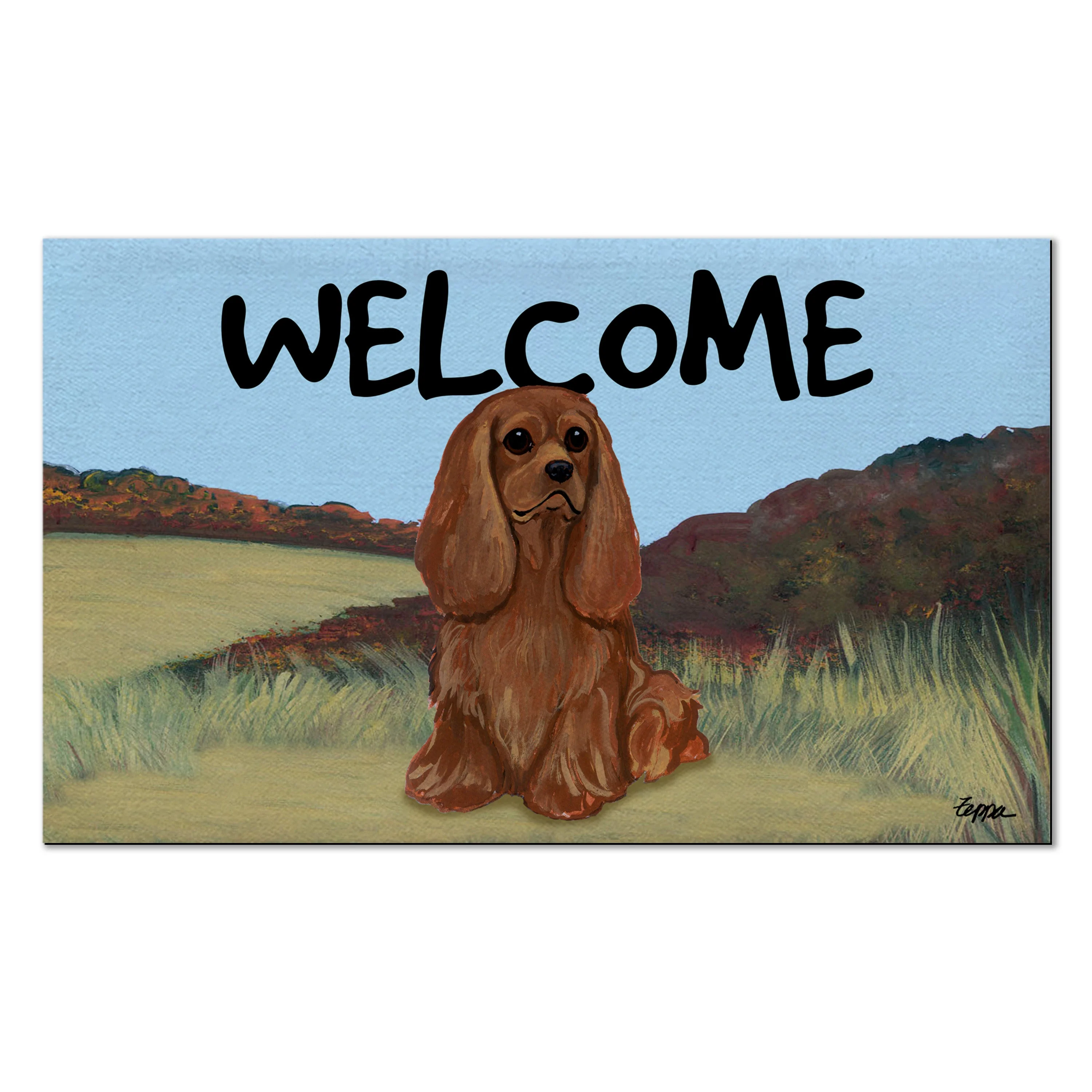 Cavalier King Charles Spaniel Welcome Mat - Image 12