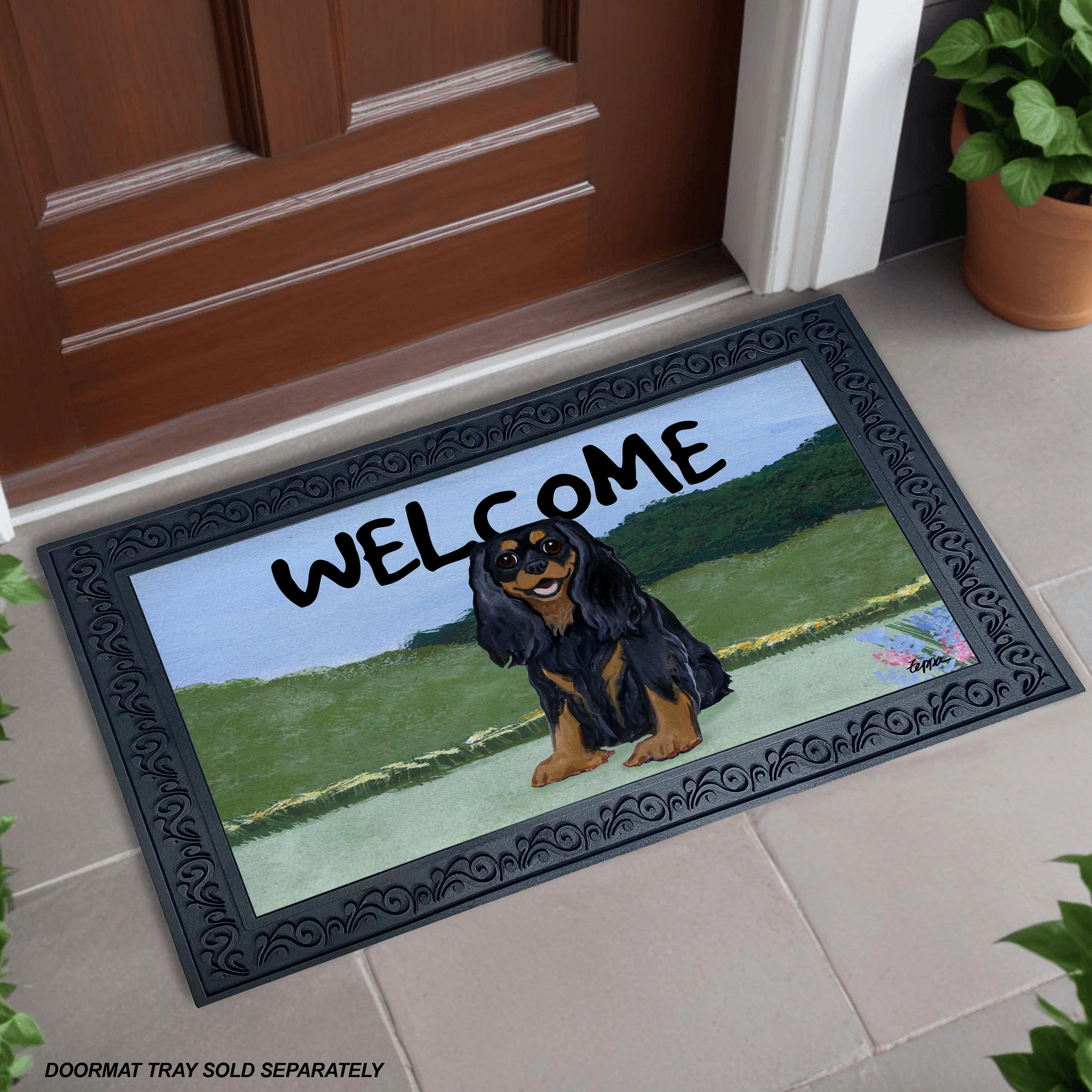 Cavalier King Charles Spaniel Welcome Mat - Image 2