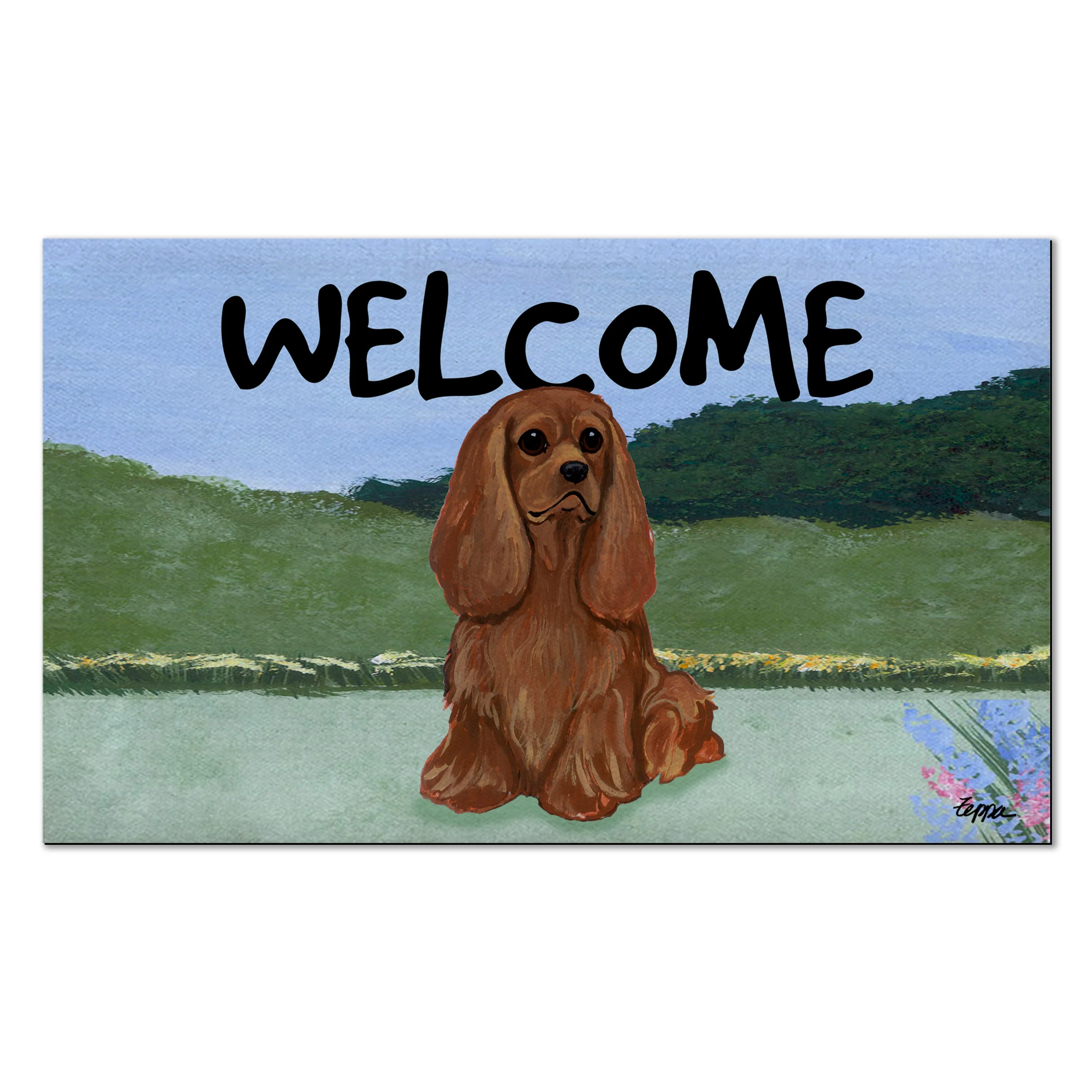 Cavalier King Charles Spaniel Welcome Mat - Image 20