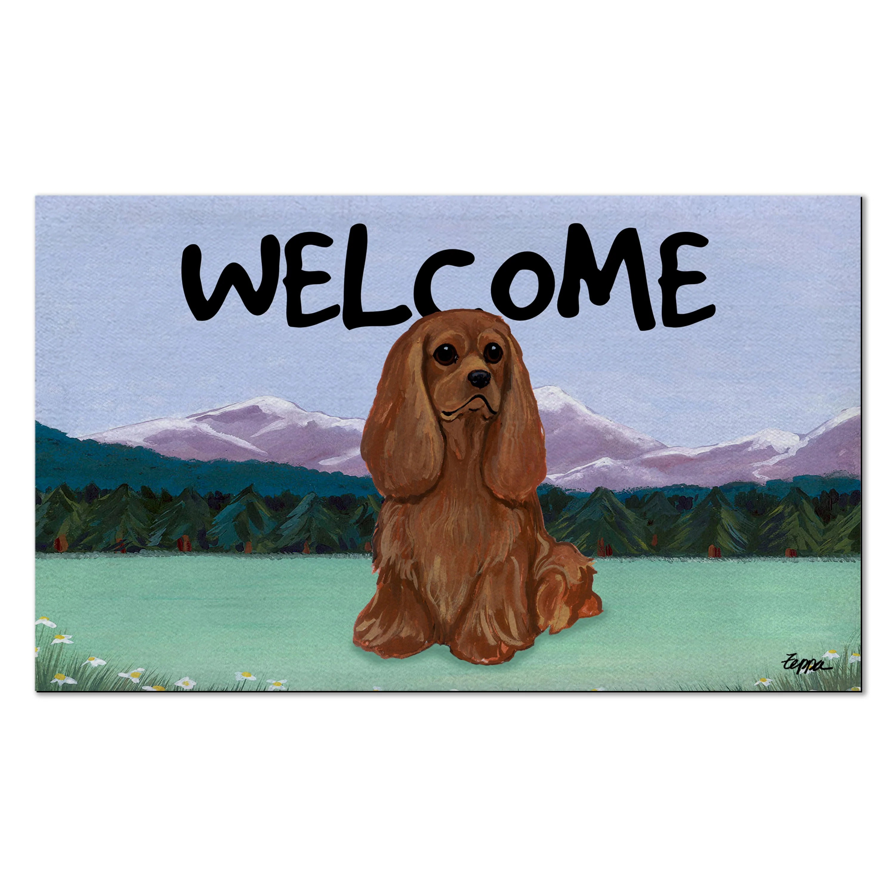 Cavalier King Charles Spaniel Welcome Mat - Image 24