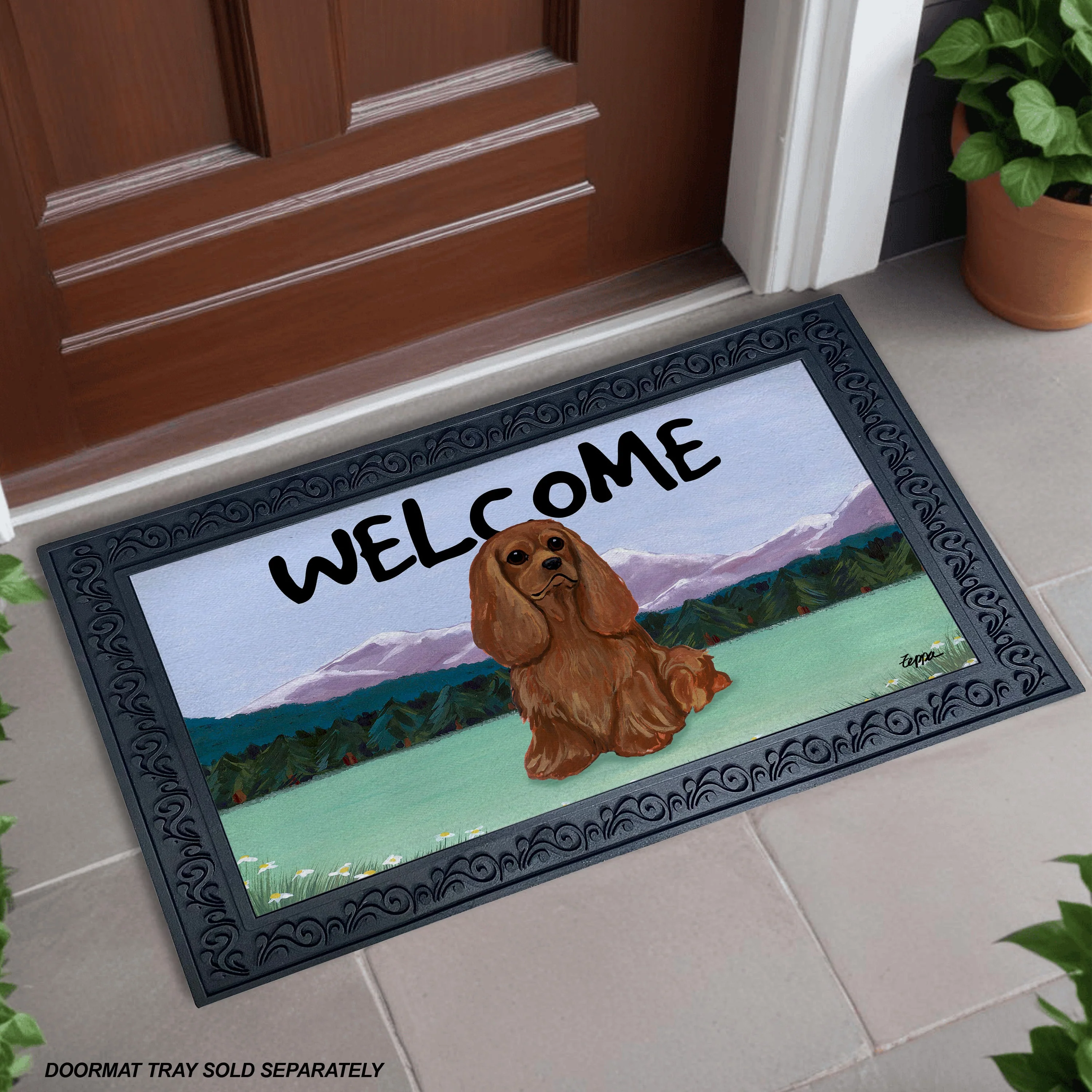 Cavalier King Charles Spaniel Welcome Mat - Image 3