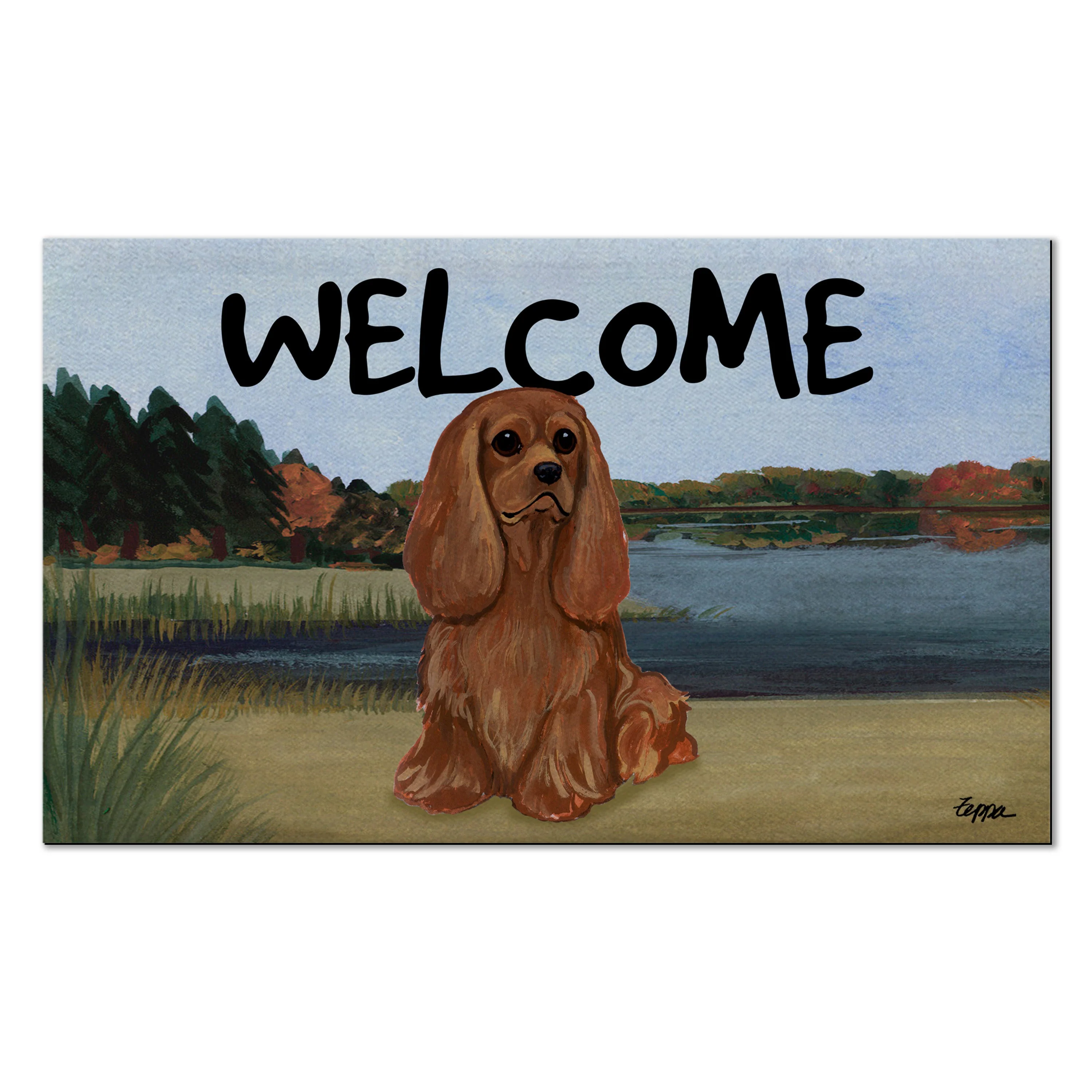 Cavalier King Charles Spaniel Welcome Mat - Image 8