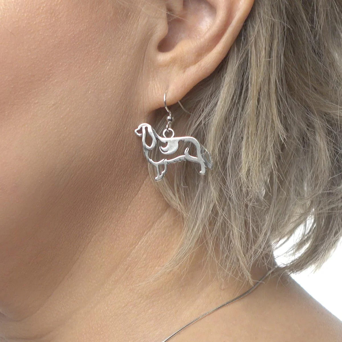 Cavalier King Charles Spaniel, Body, Earring - Image 3