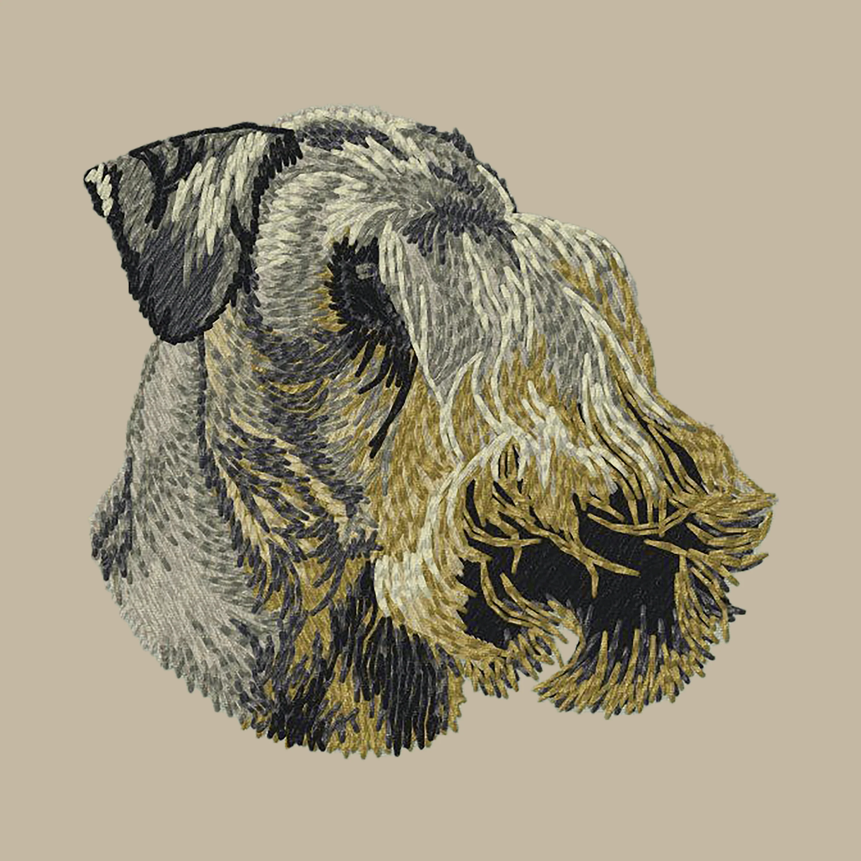 Cesky Terrier Embroidered Crossbody Bag - Image 4