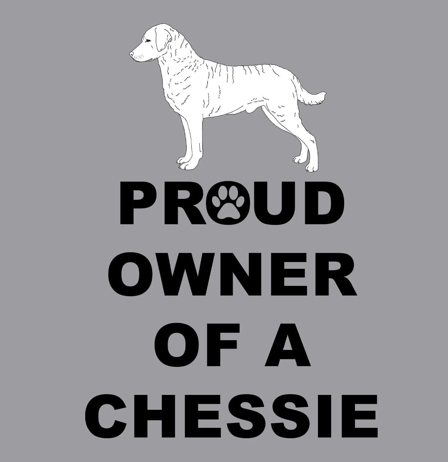 Chesapeake Bay Retriever Proud Owner - Adult Unisex T-Shirt - Image 2