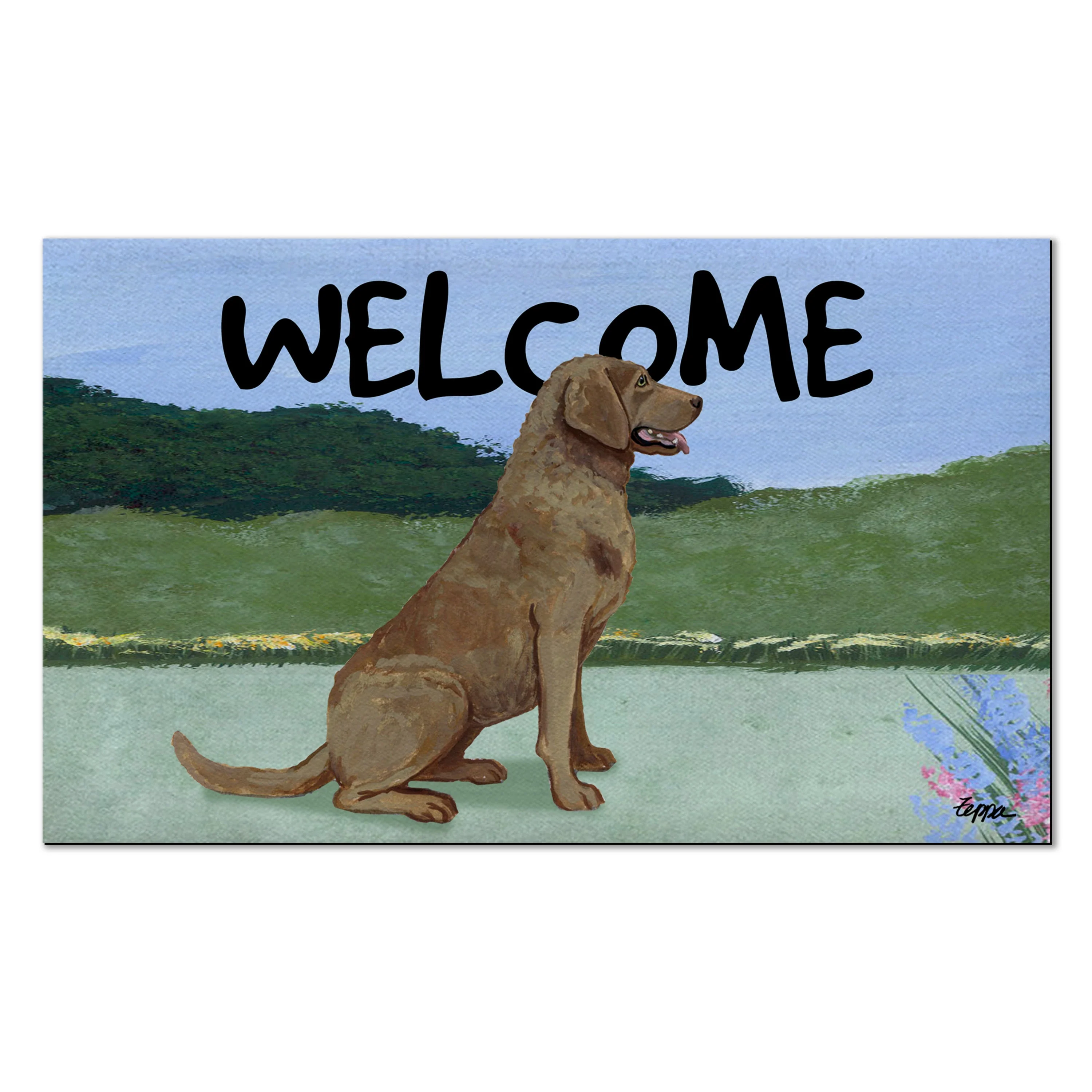 Chesapeake Bay Retriever Welcome Mat - Image 3