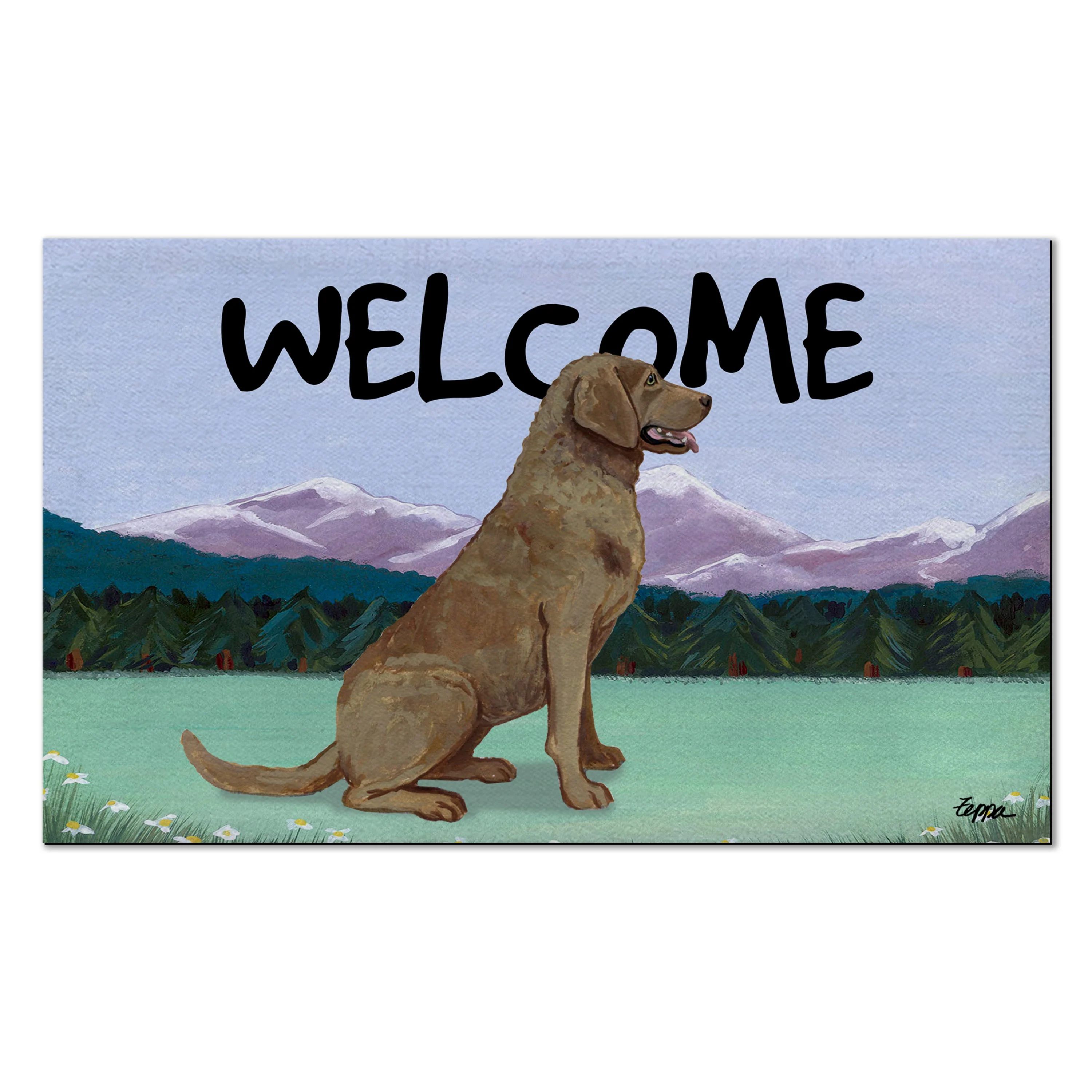 Chesapeake Bay Retriever Welcome Mat - Image 4