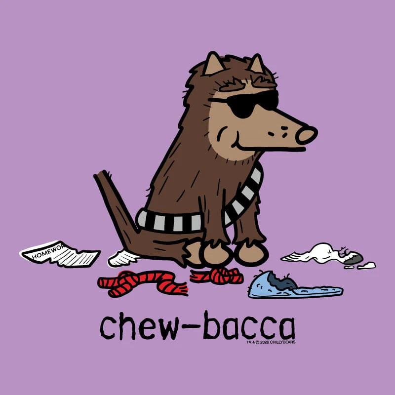 Chew Bacca - Ladies T-Shirt V-Neck - Image 4