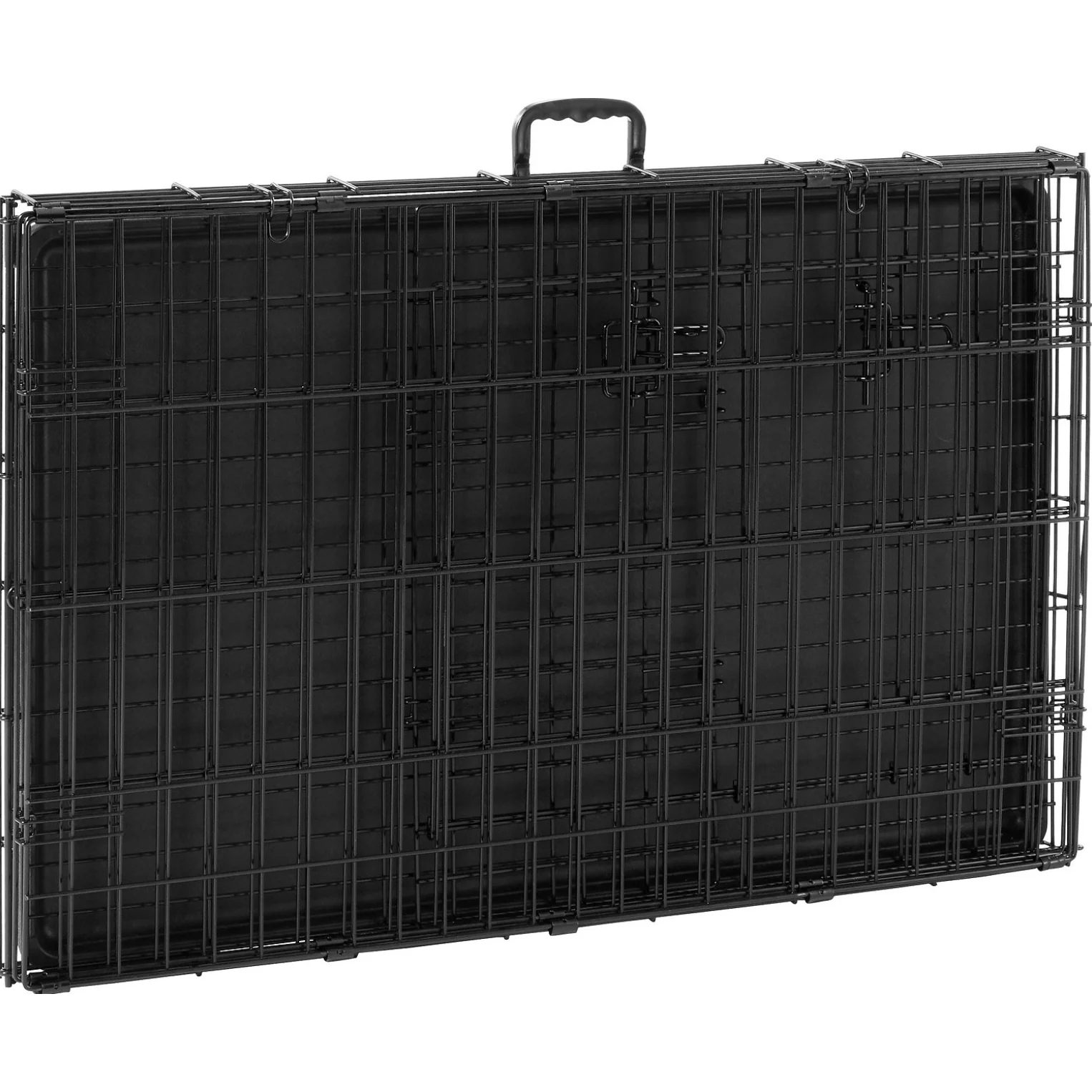 Frisco Fold & Carry Single Door Collapsible Wire Dog Crate - Image 3
