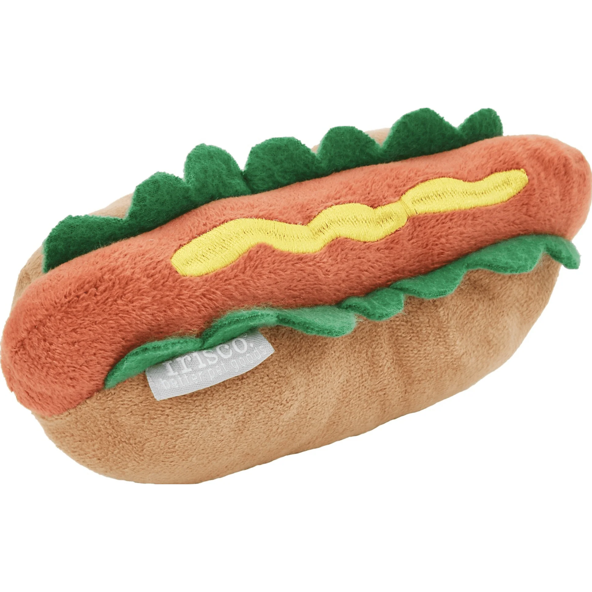 Frisco Plush Squeaking Hotdog Dog Toy