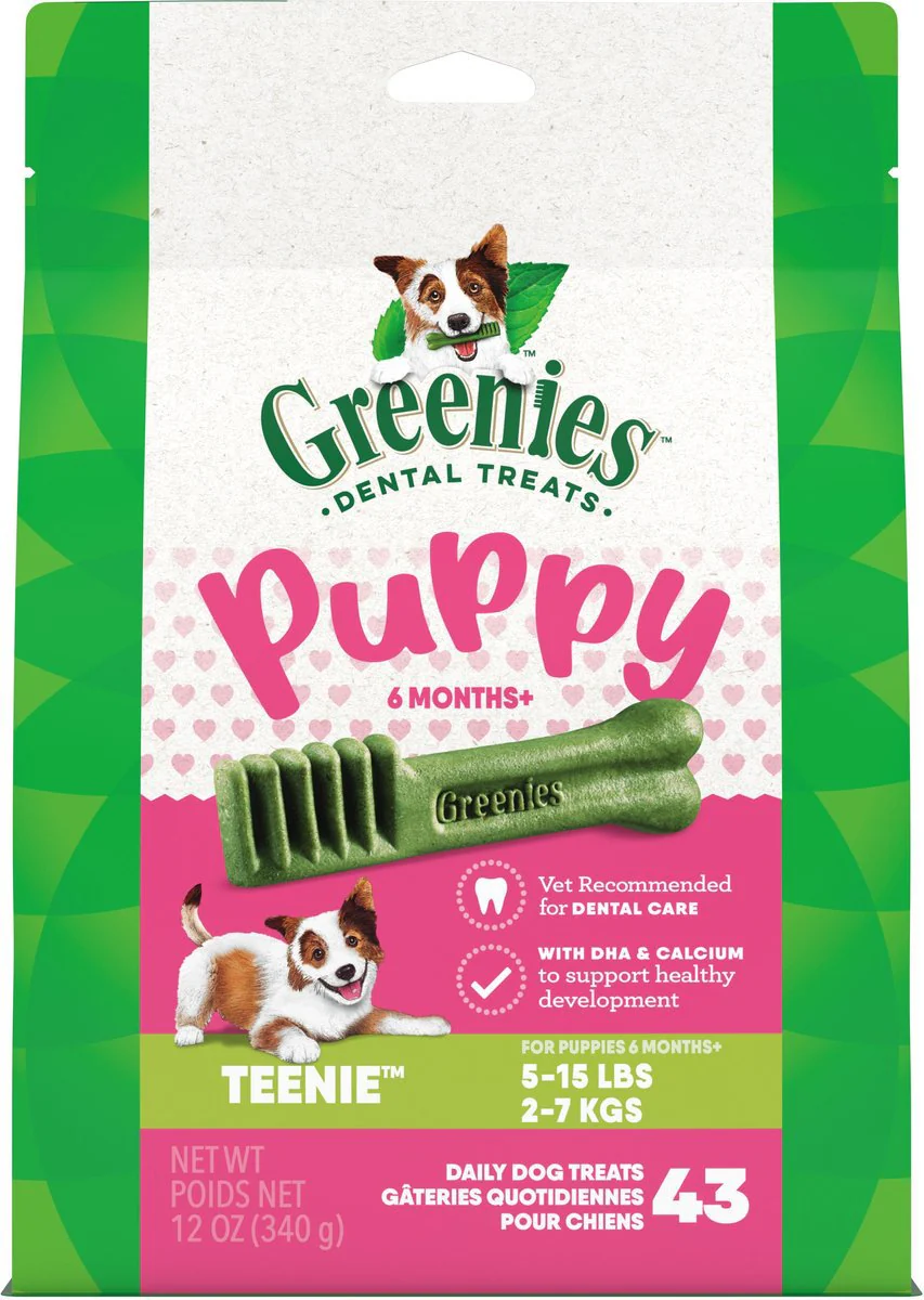Greenies Teenie Puppy Dental Dog Treats
