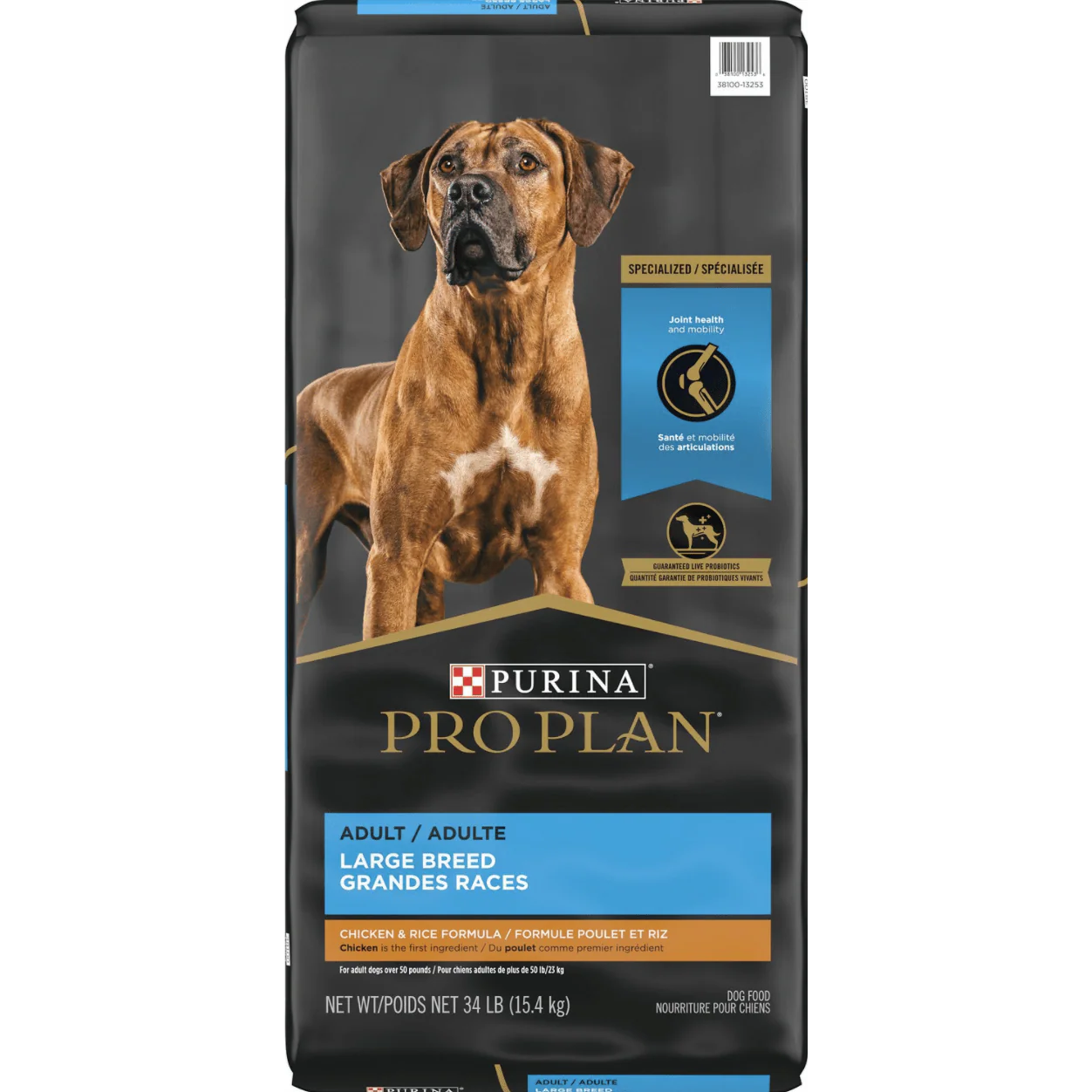 Purina Pro Plan Adult Large Breed Chicken & Rice Formula Dry Dog Food