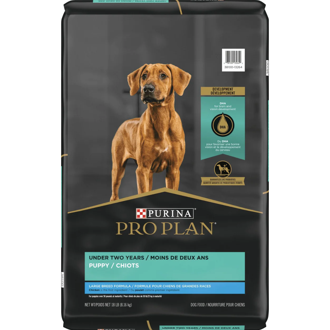 Purina Pro Plan Puppy Large Breed Chicken & Rice Formula with Probiotics Dry Dog Food