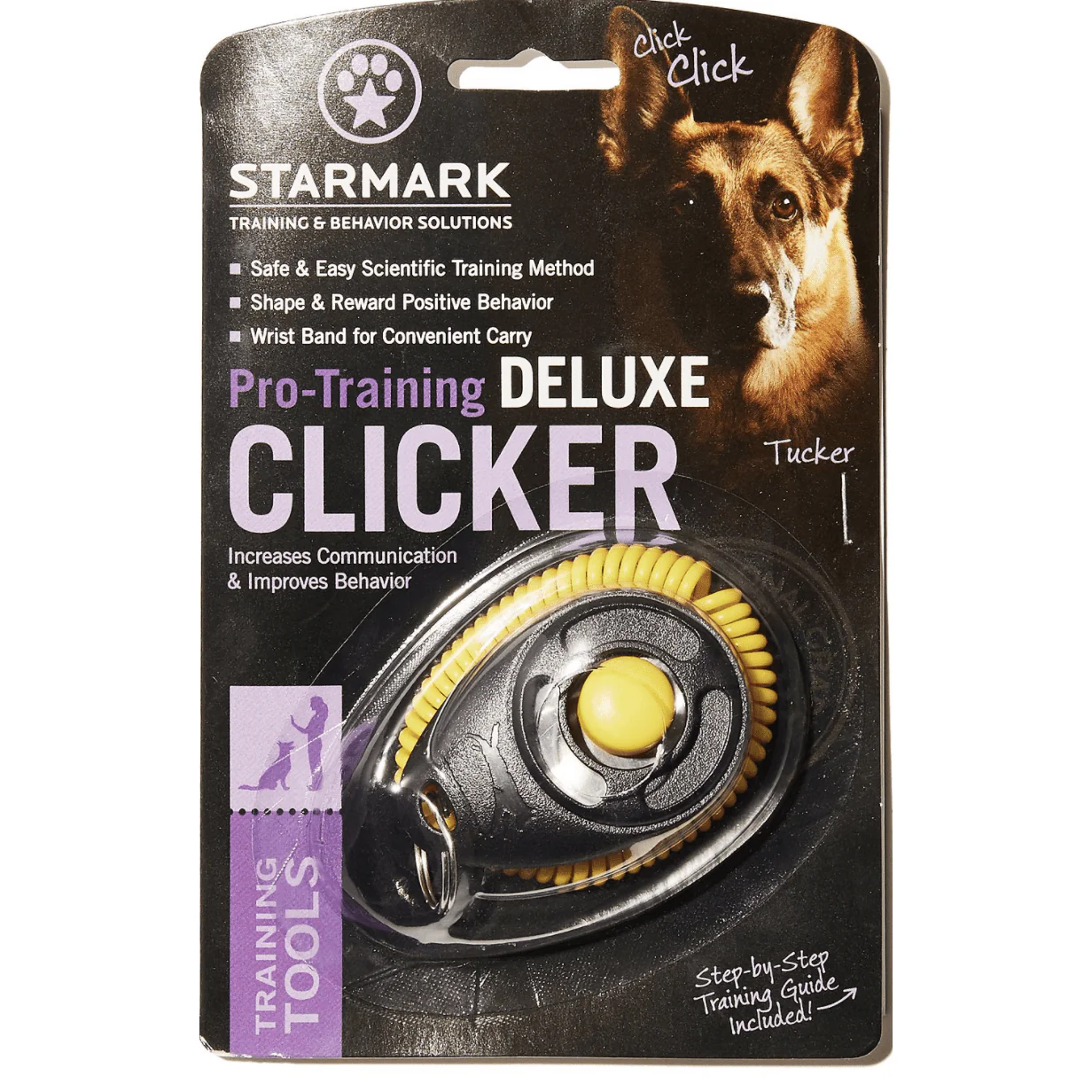 Starmark Pro-Training Clicker Deluxe Dog Training Aid - Image 2