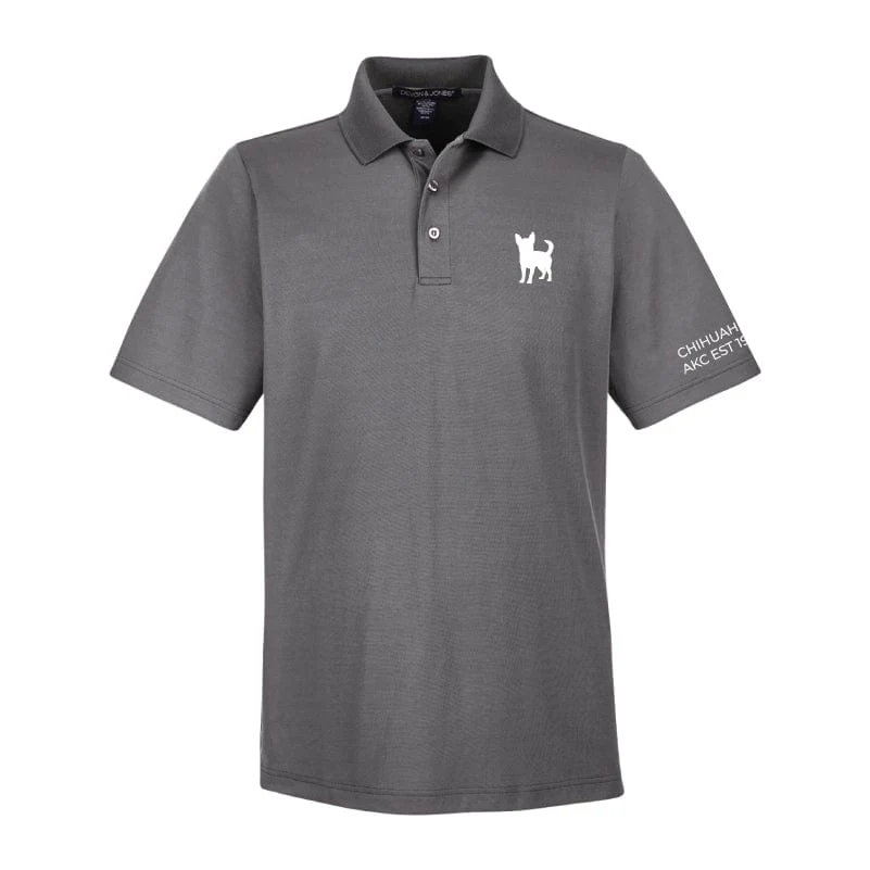 Chihuahua Embroidered AKC Men's Polo - Image 4