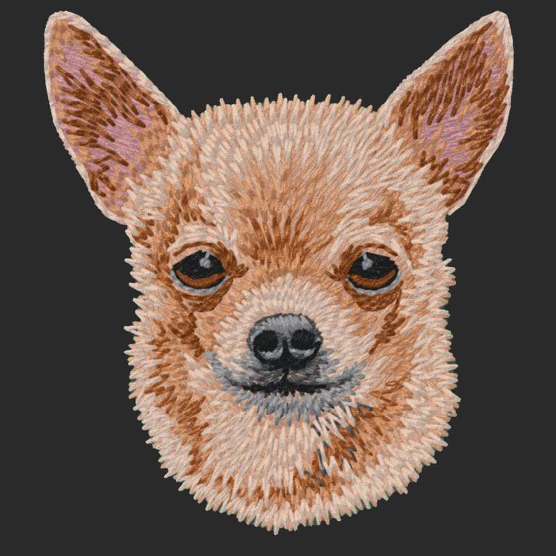 Chihuahua Embroidered Wearable Blanket - Image 2