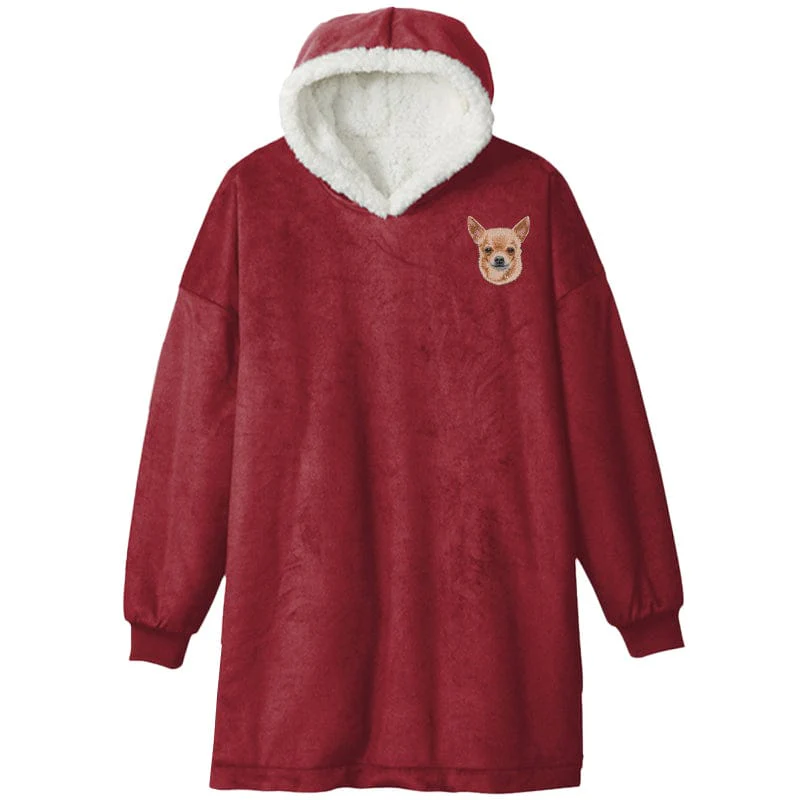 Chihuahua Embroidered Wearable Blanket - Image 7