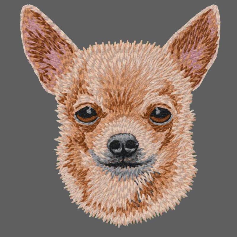 Chihuahua Embroidered Women's Fleece Jacket - Image 4