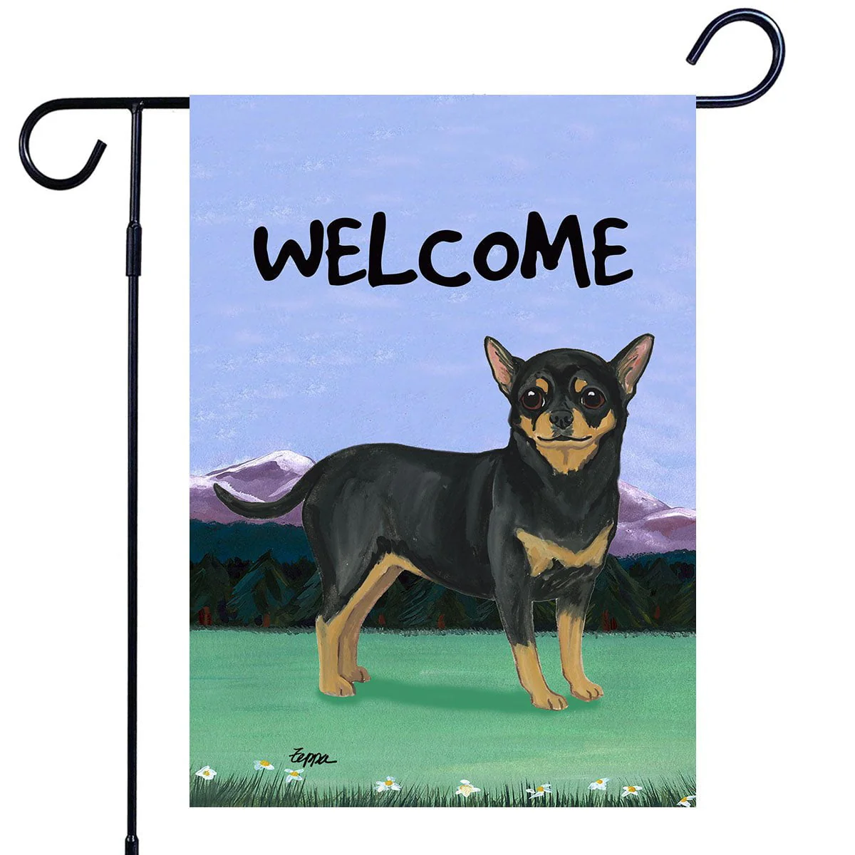 Chihuahua Garden Flag - Image 3