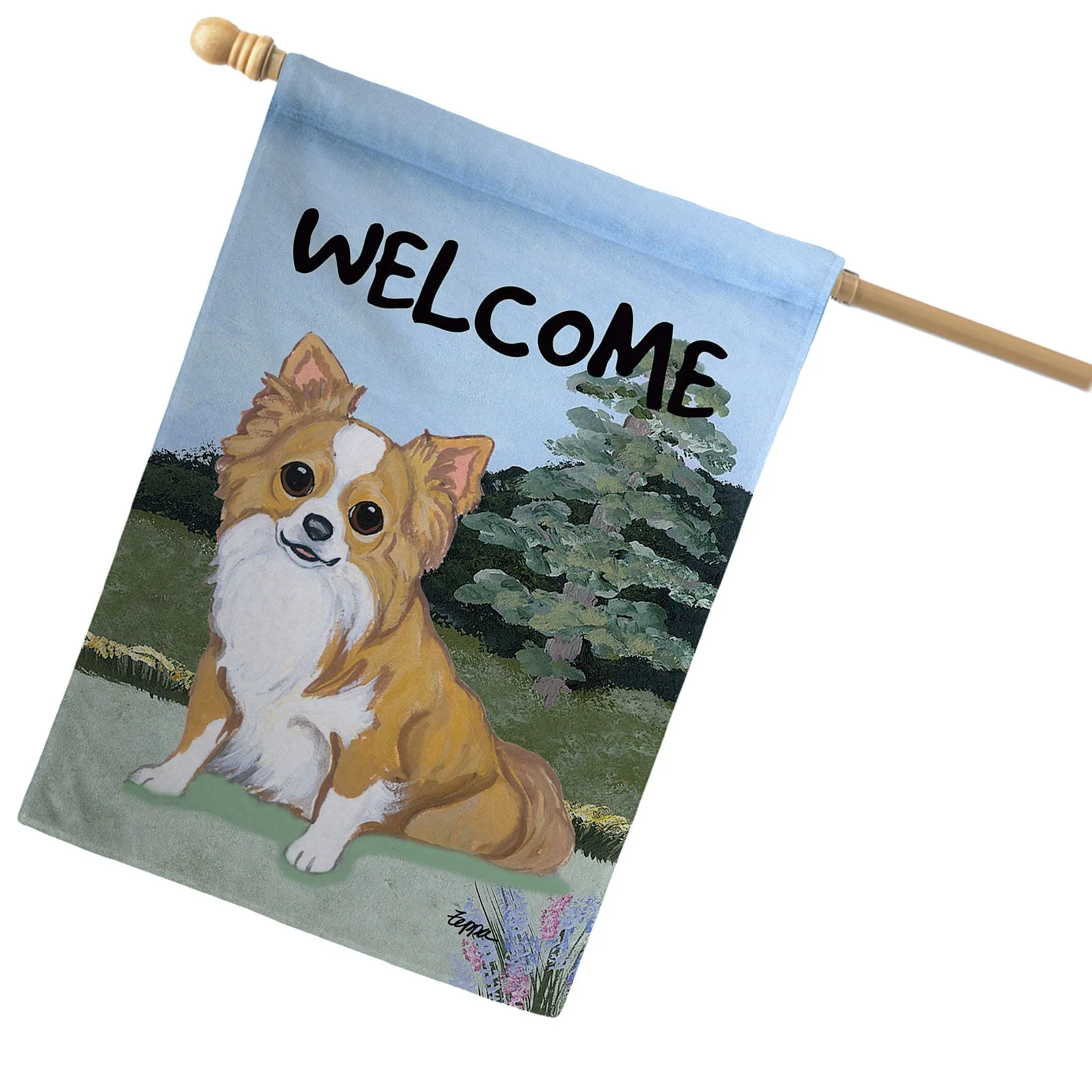 Chihuahua House Flag - Image 3