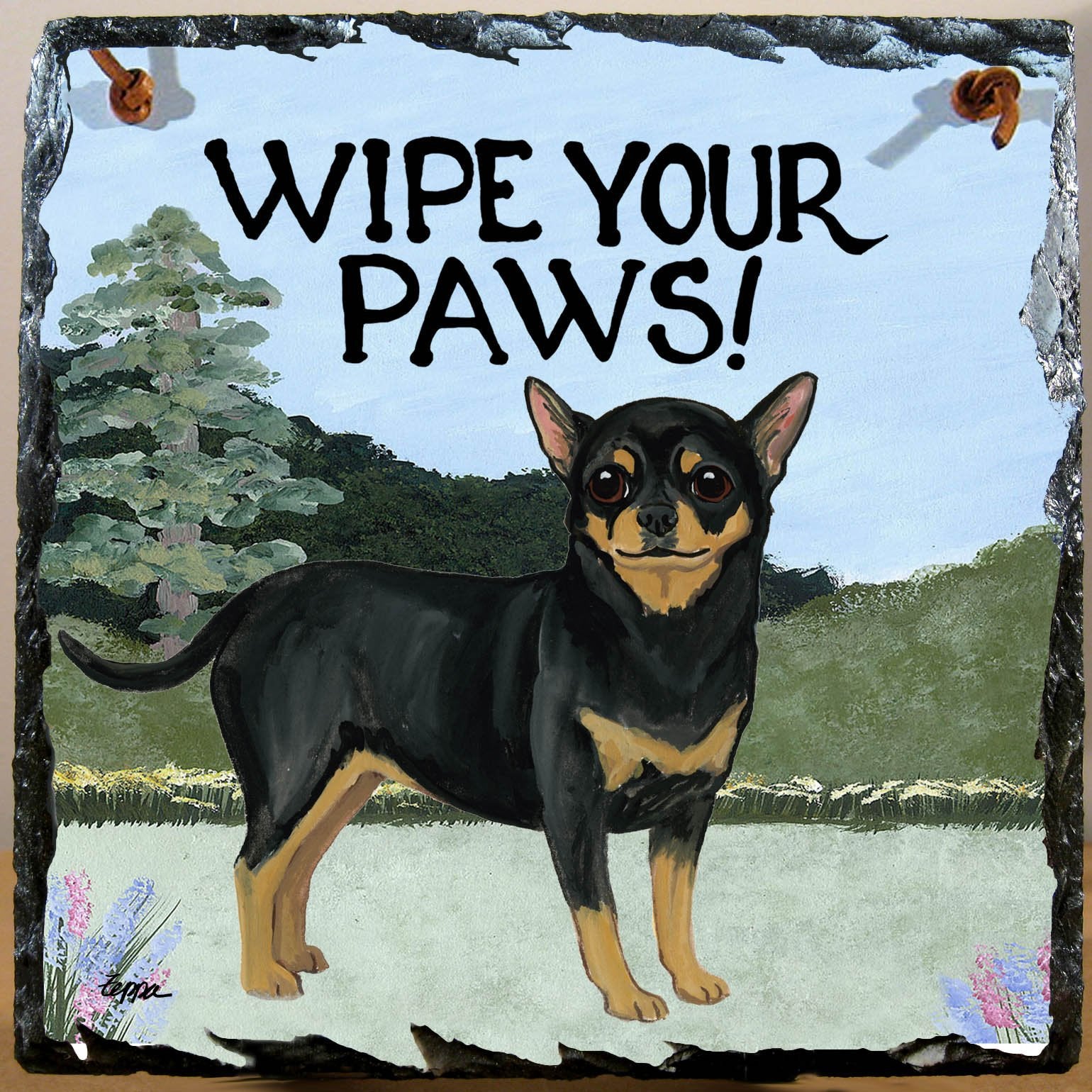 Chihuahua Slate Sign - Image 2