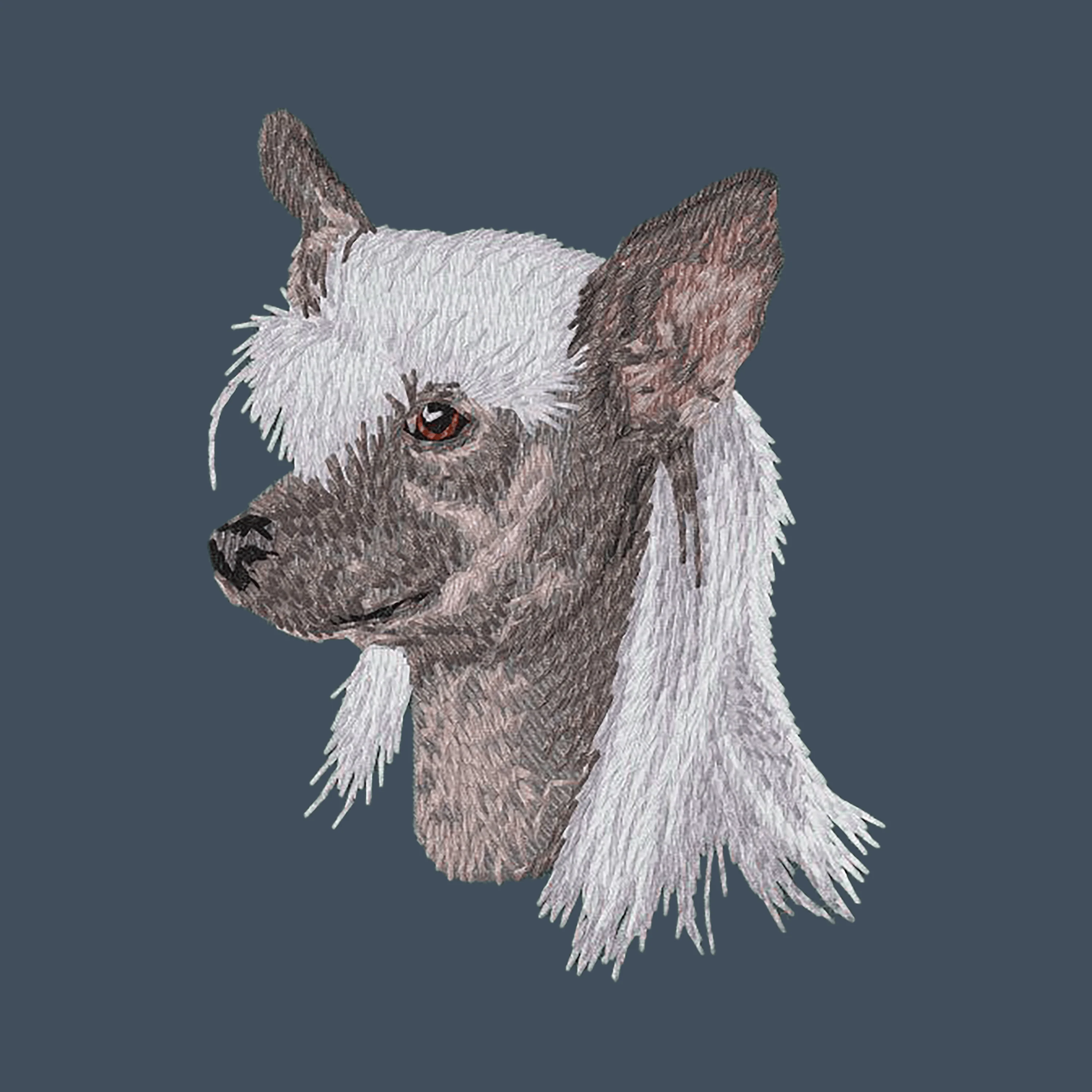 Chinese Crested Embroidered Baseball Cap - Image 2