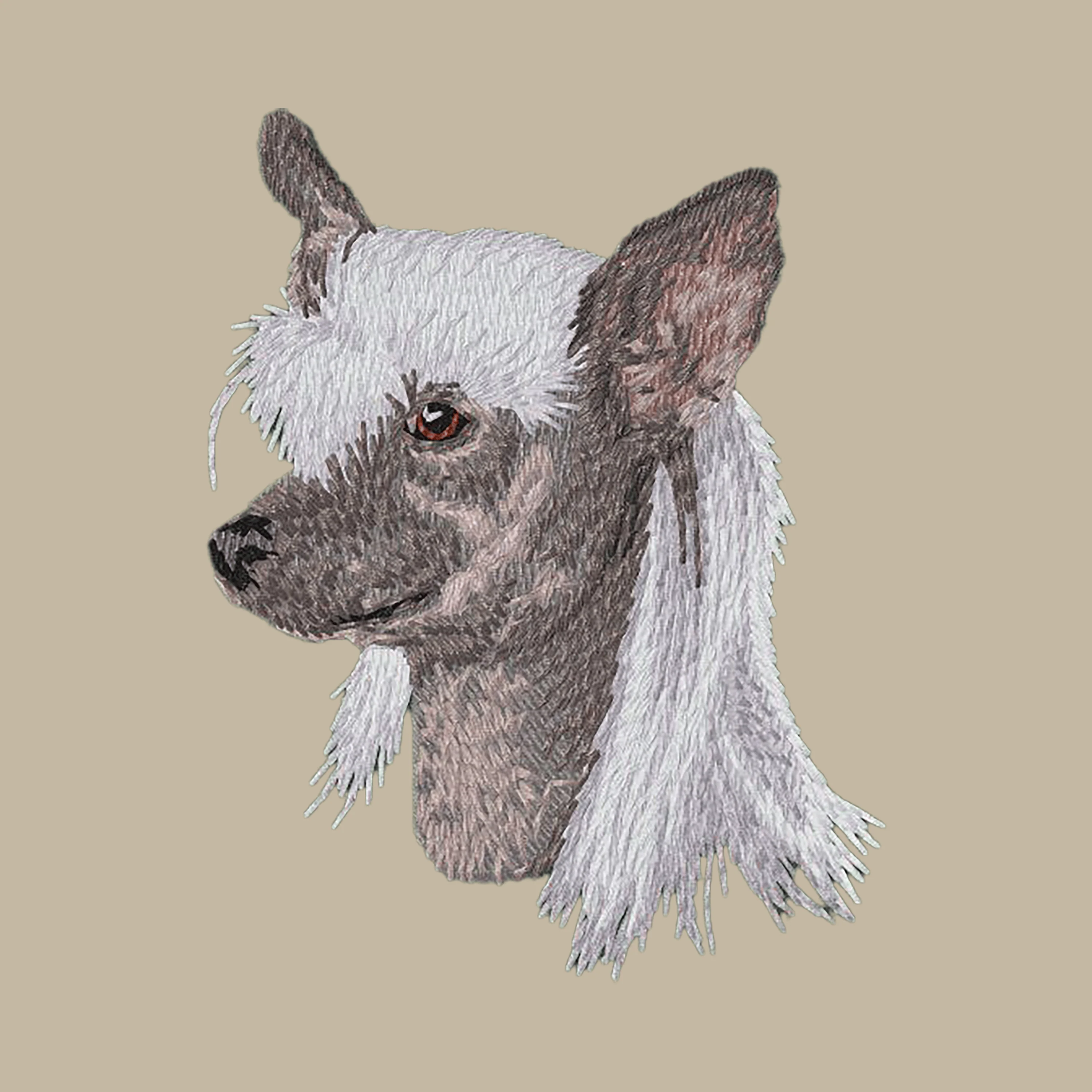 Chinese Crested Embroidered Crossbody Bag - Image 4