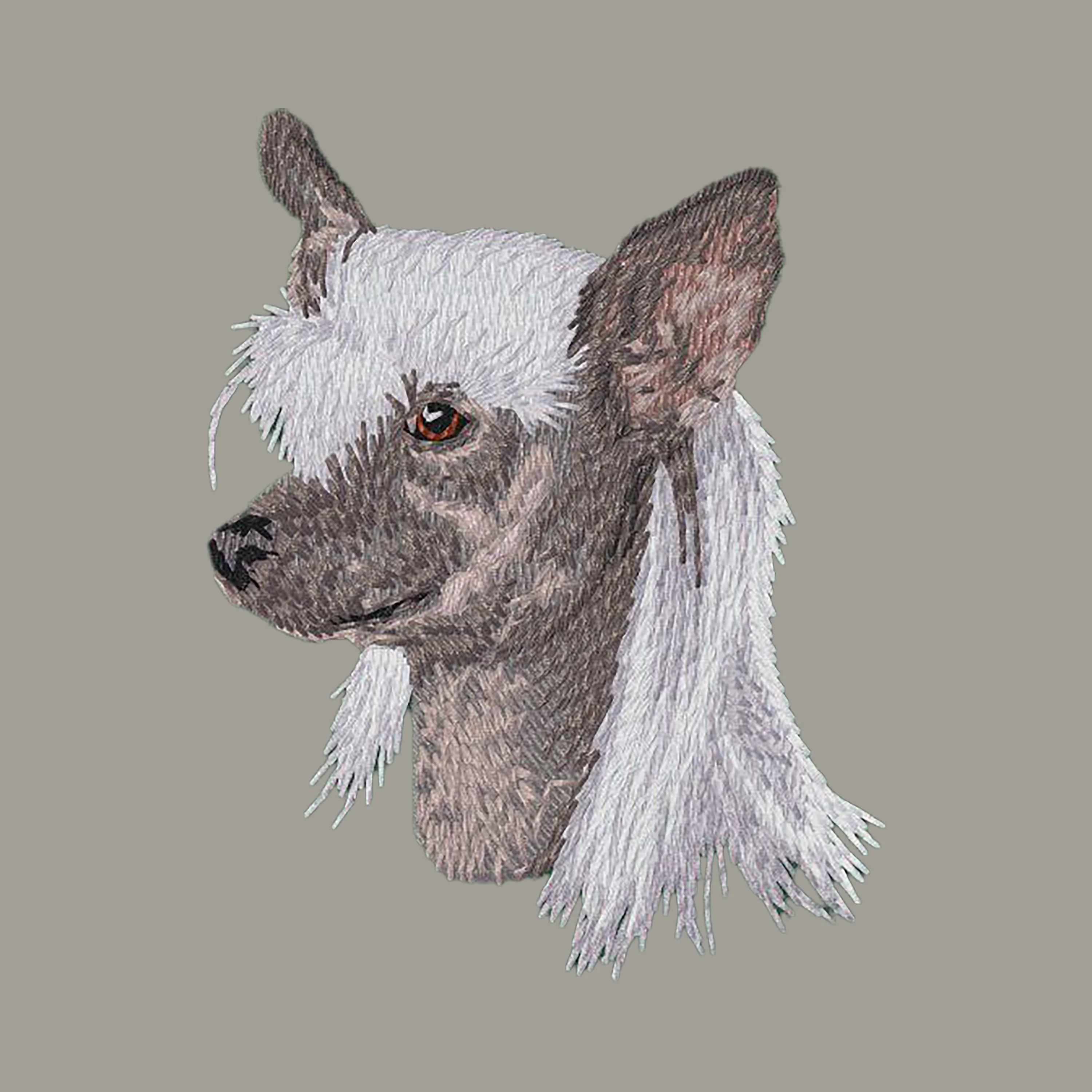 Chinese Crested Embroidered Sweatshirt Hoodie - Image 6