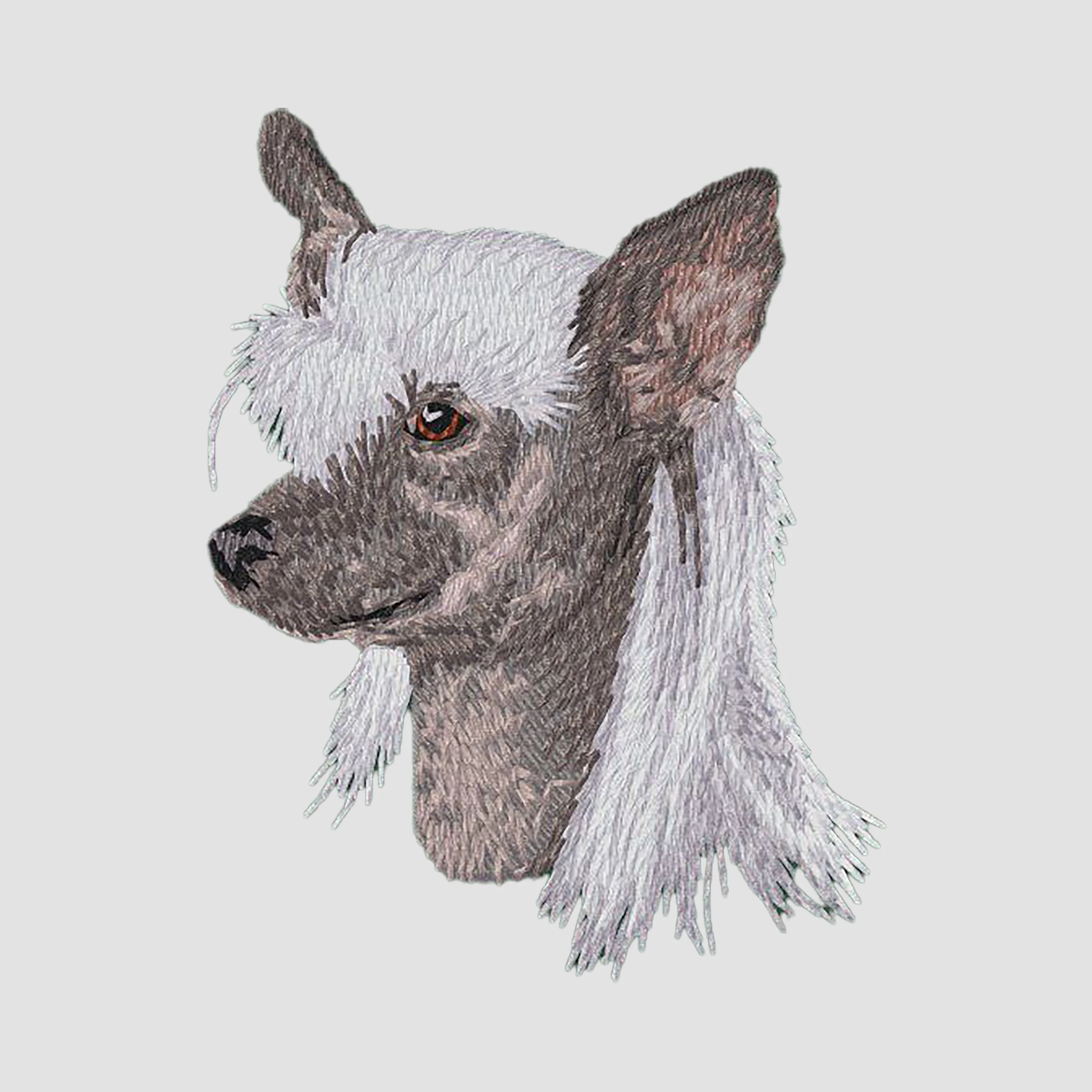 Chinese Crested Embroidered Sweatshirt Hoodie - Image 8